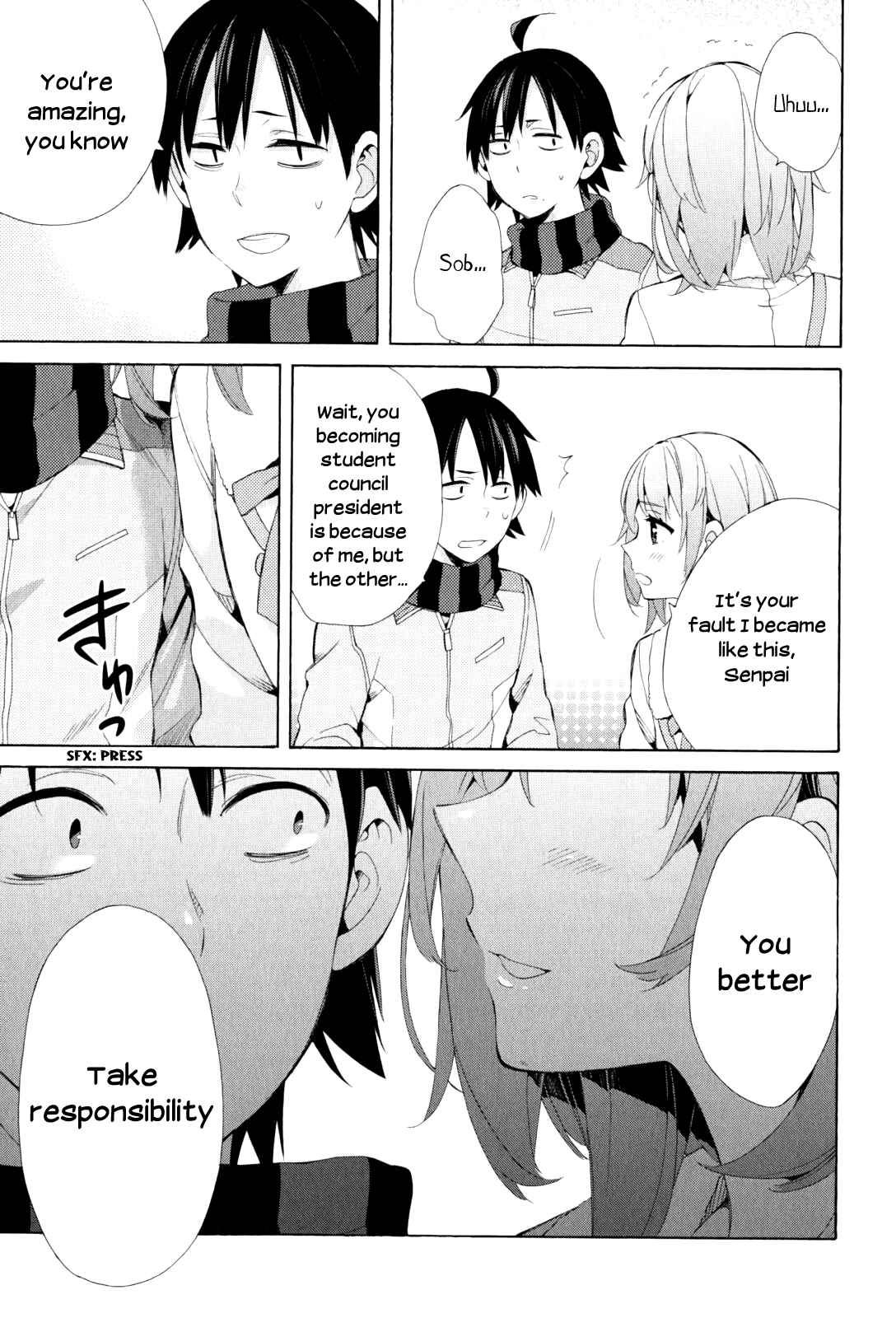 Yahari Ore no Seishun Love Come wa Machigatteiru.: Monologue Chapter 44 page 14