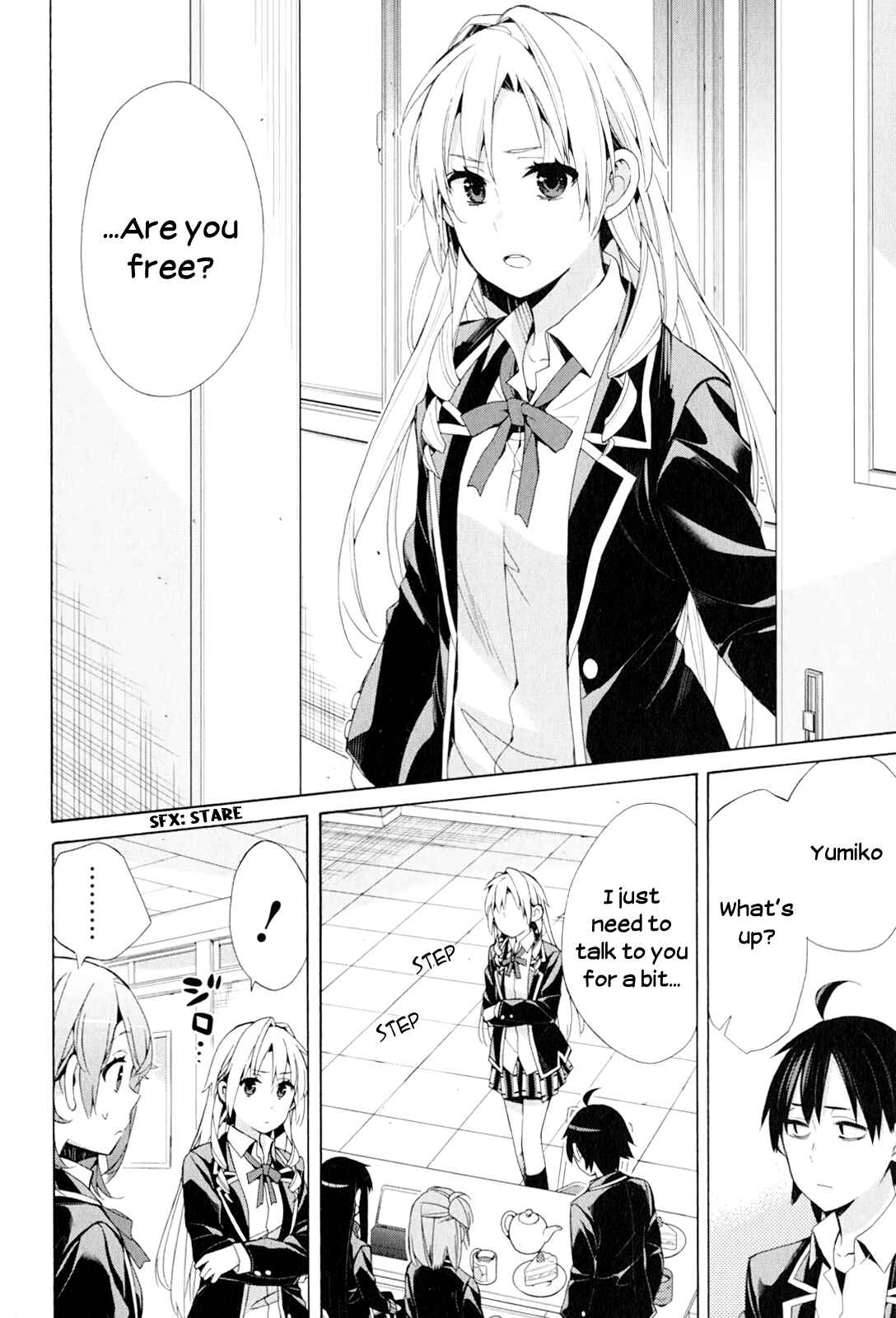 Yahari Ore no Seishun Love Come wa Machigatteiru.: Monologue Chapter 48 page 13