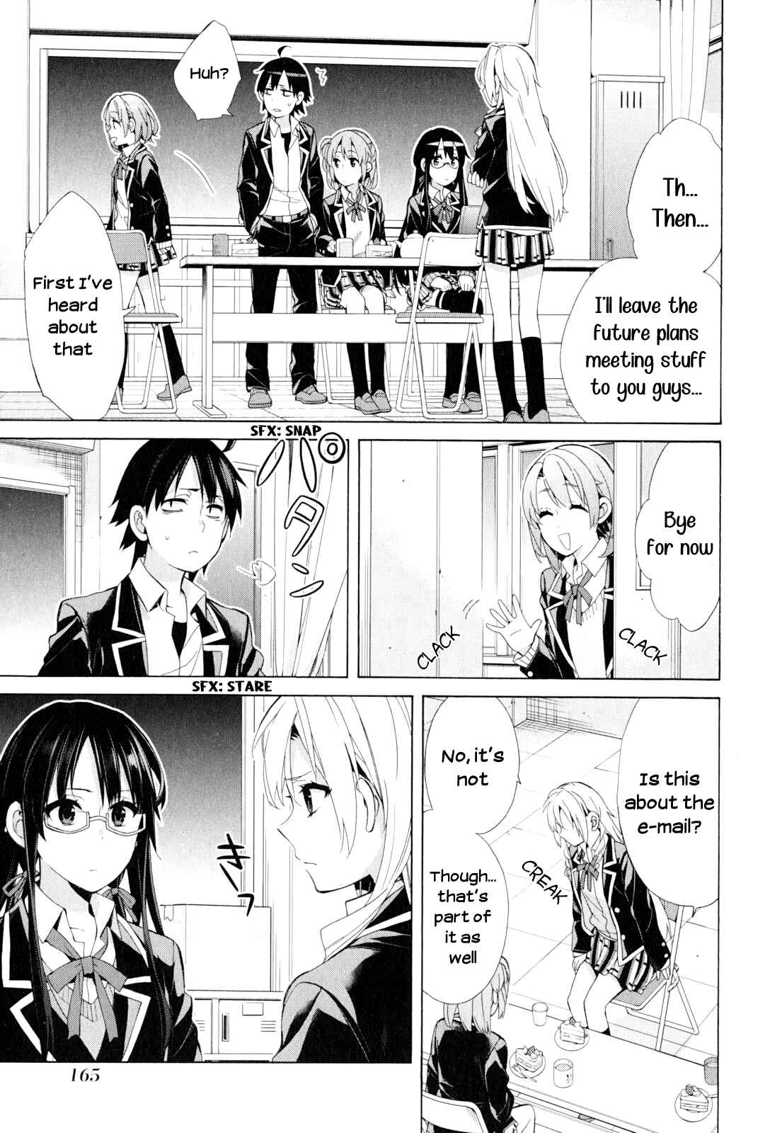 Yahari Ore no Seishun Love Come wa Machigatteiru.: Monologue Chapter 48 page 14