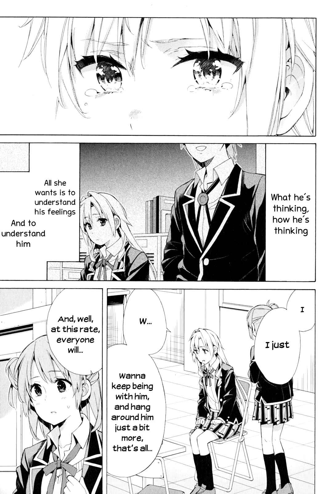 Yahari Ore no Seishun Love Come wa Machigatteiru.: Monologue Chapter 48 page 22