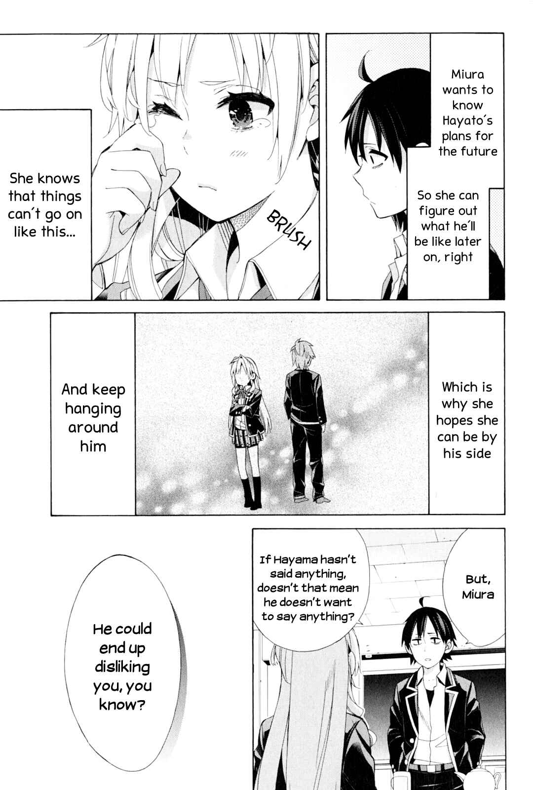 Yahari Ore no Seishun Love Come wa Machigatteiru.: Monologue Chapter 48 page 24