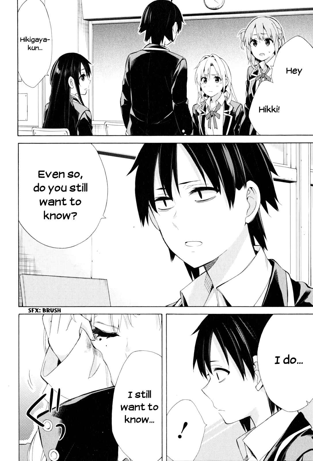 Yahari Ore no Seishun Love Come wa Machigatteiru.: Monologue Chapter 48 page 25