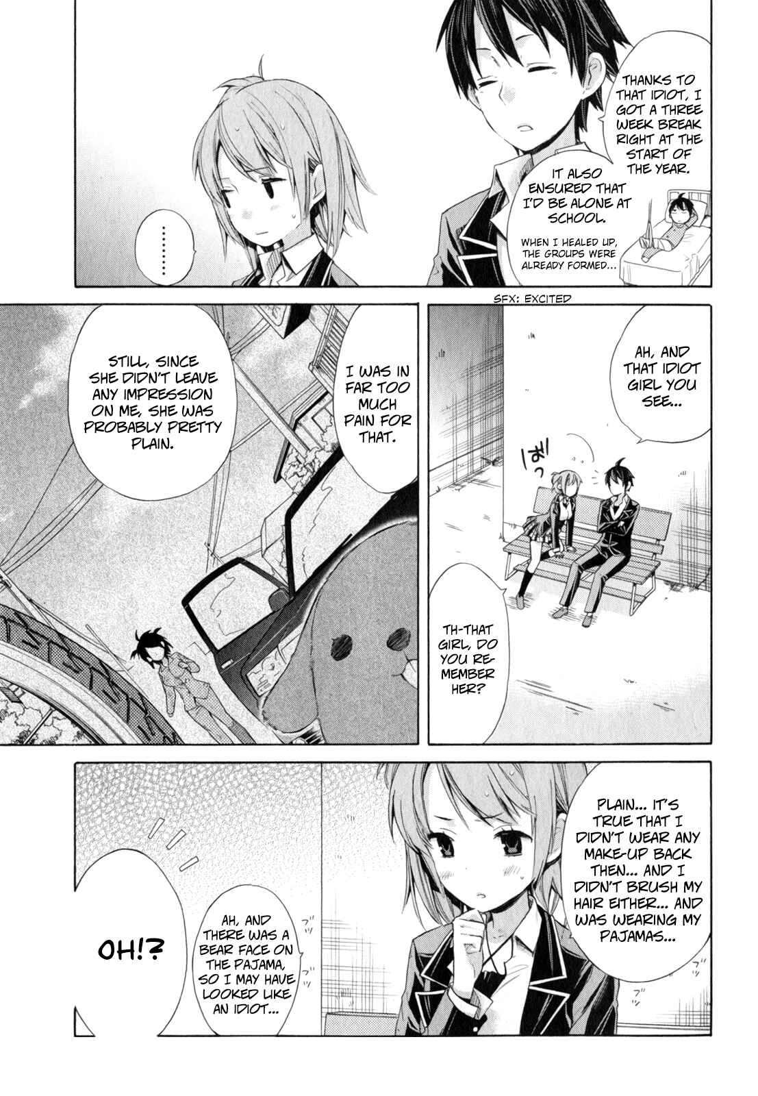 Yahari Ore no Seishun Love Come wa Machigatteiru.: Monologue Chapter 5 page 12