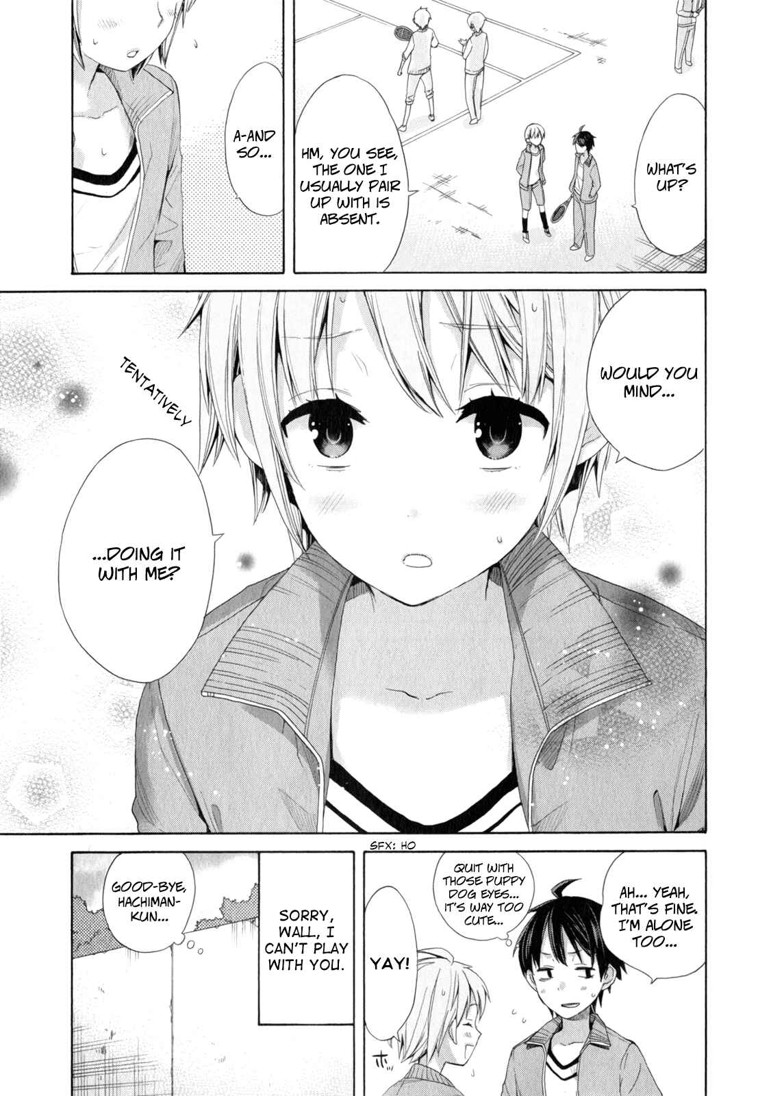 Yahari Ore no Seishun Love Come wa Machigatteiru.: Monologue Chapter 5 page 18