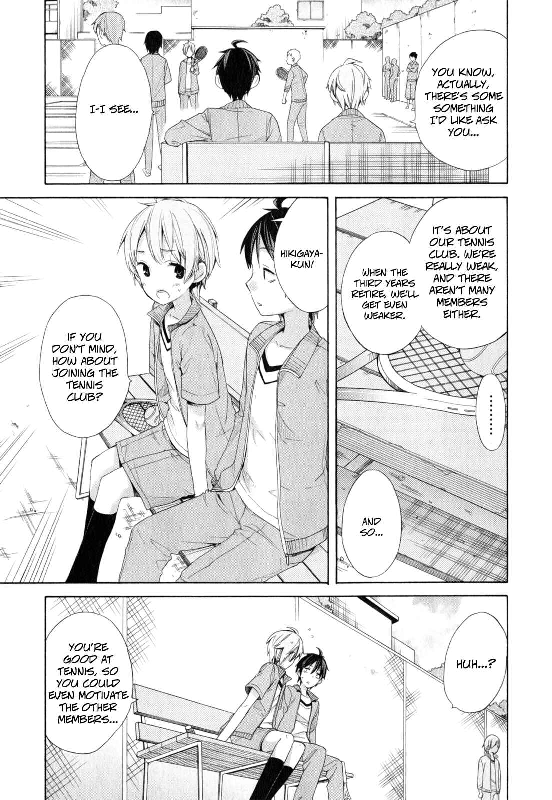 Yahari Ore no Seishun Love Come wa Machigatteiru.: Monologue Chapter 5 page 20