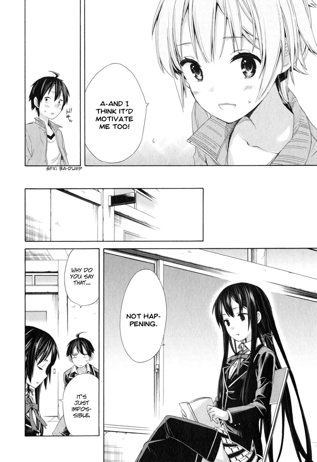 Yahari Ore no Seishun Love Come wa Machigatteiru.: Monologue Chapter 5 page 21