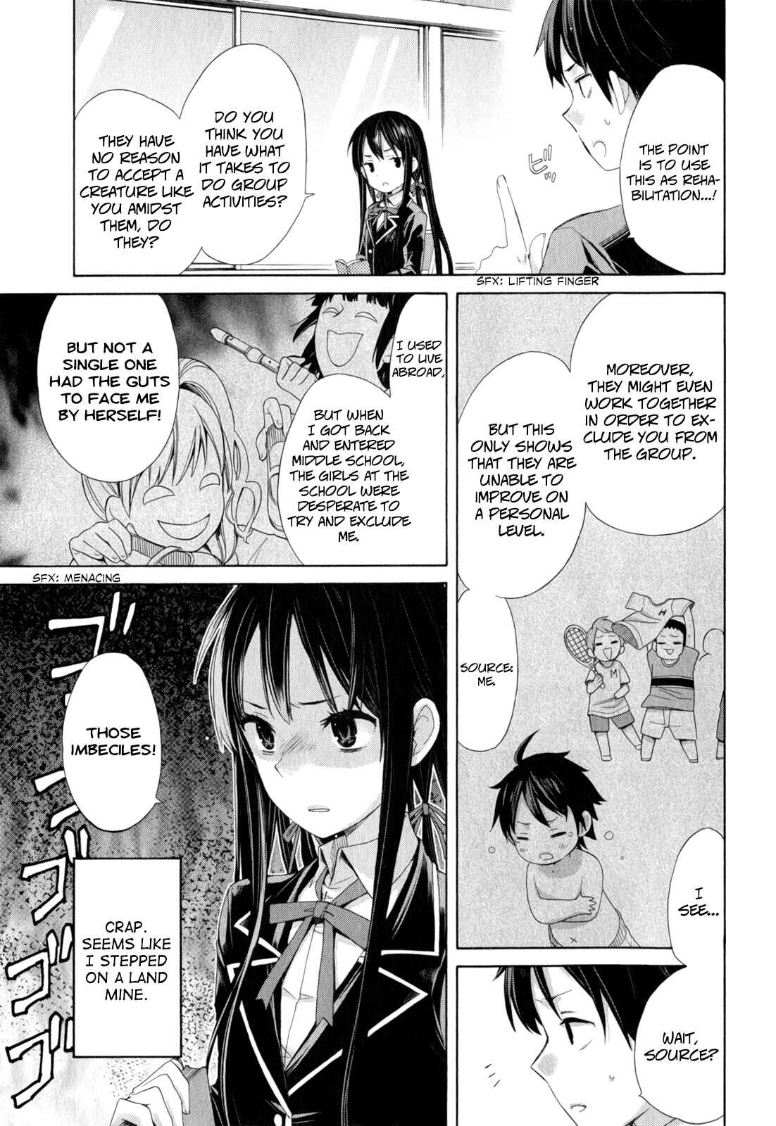 Yahari Ore no Seishun Love Come wa Machigatteiru.: Monologue Chapter 5 page 22