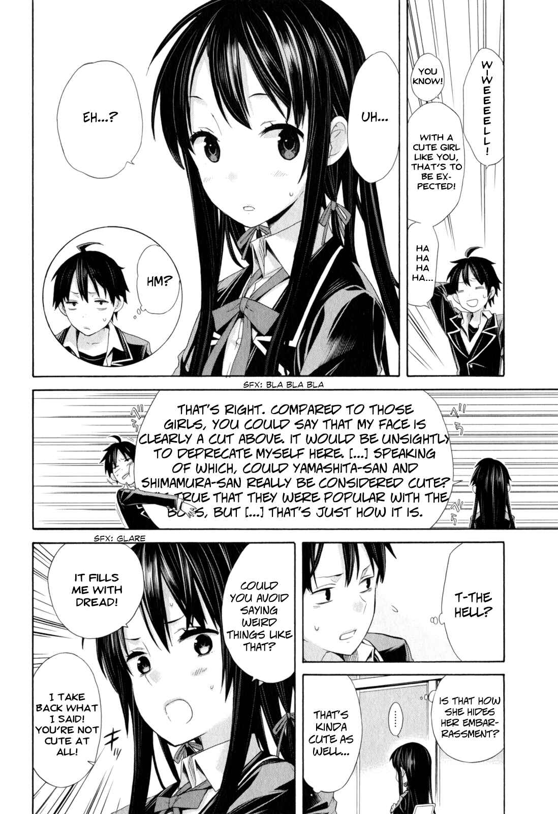 Yahari Ore no Seishun Love Come wa Machigatteiru.: Monologue Chapter 5 page 23