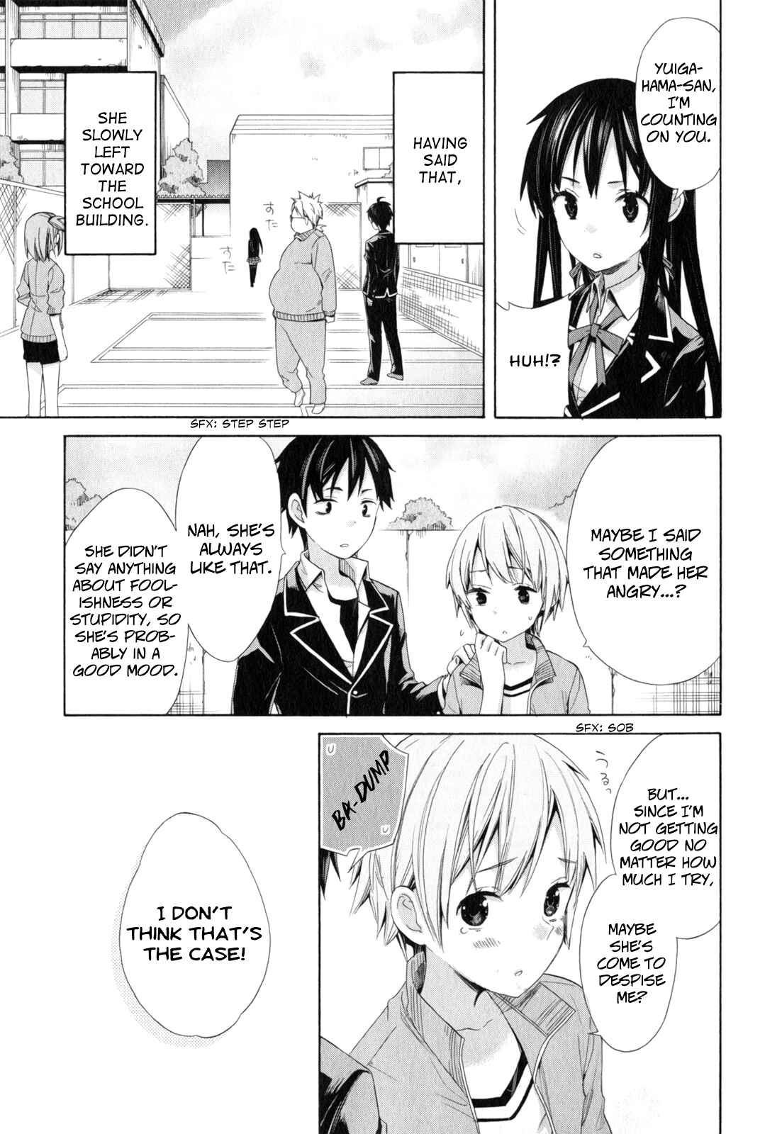Yahari Ore no Seishun Love Come wa Machigatteiru.: Monologue Chapter 5 page 36