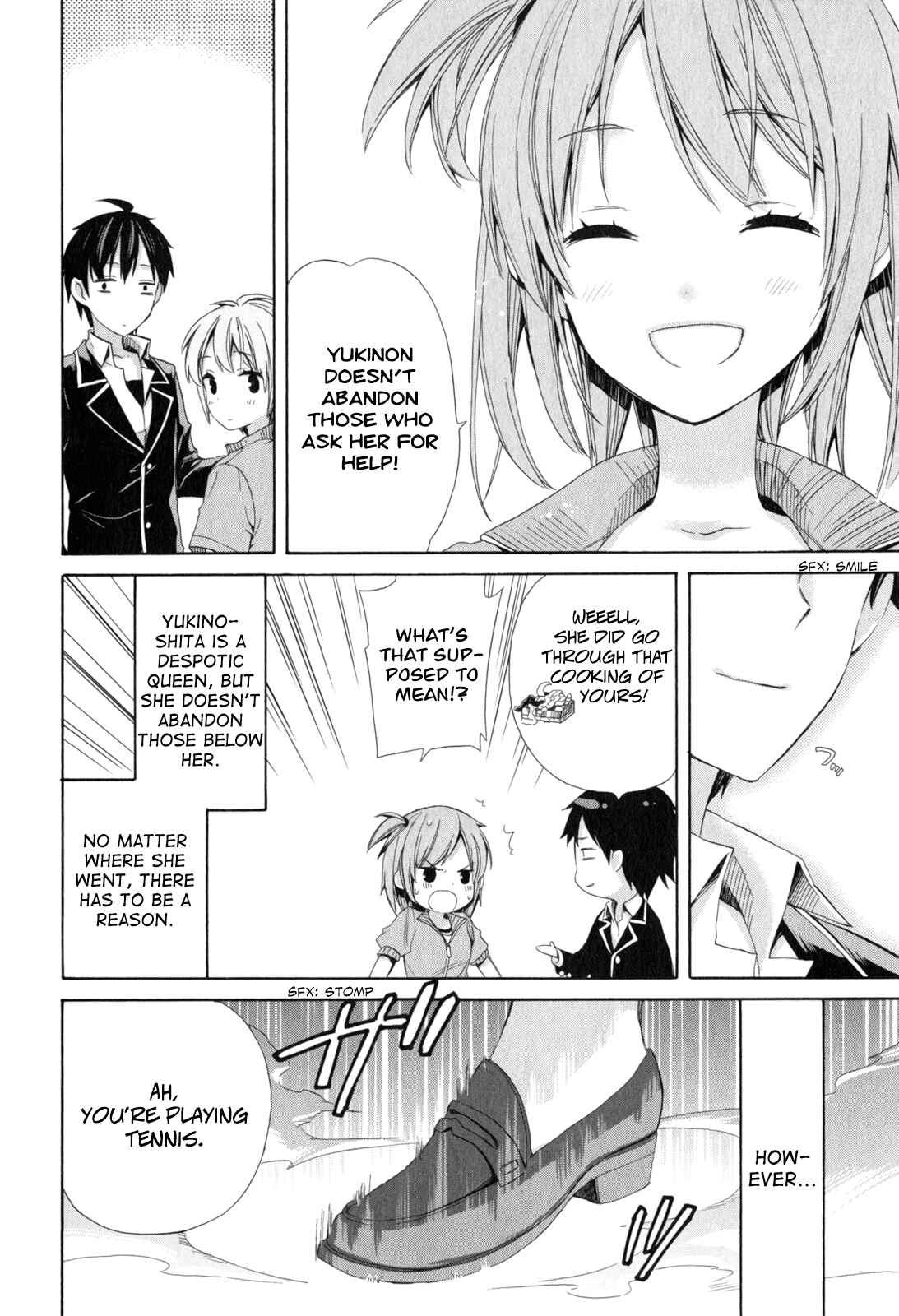 Yahari Ore no Seishun Love Come wa Machigatteiru.: Monologue Chapter 5 page 37