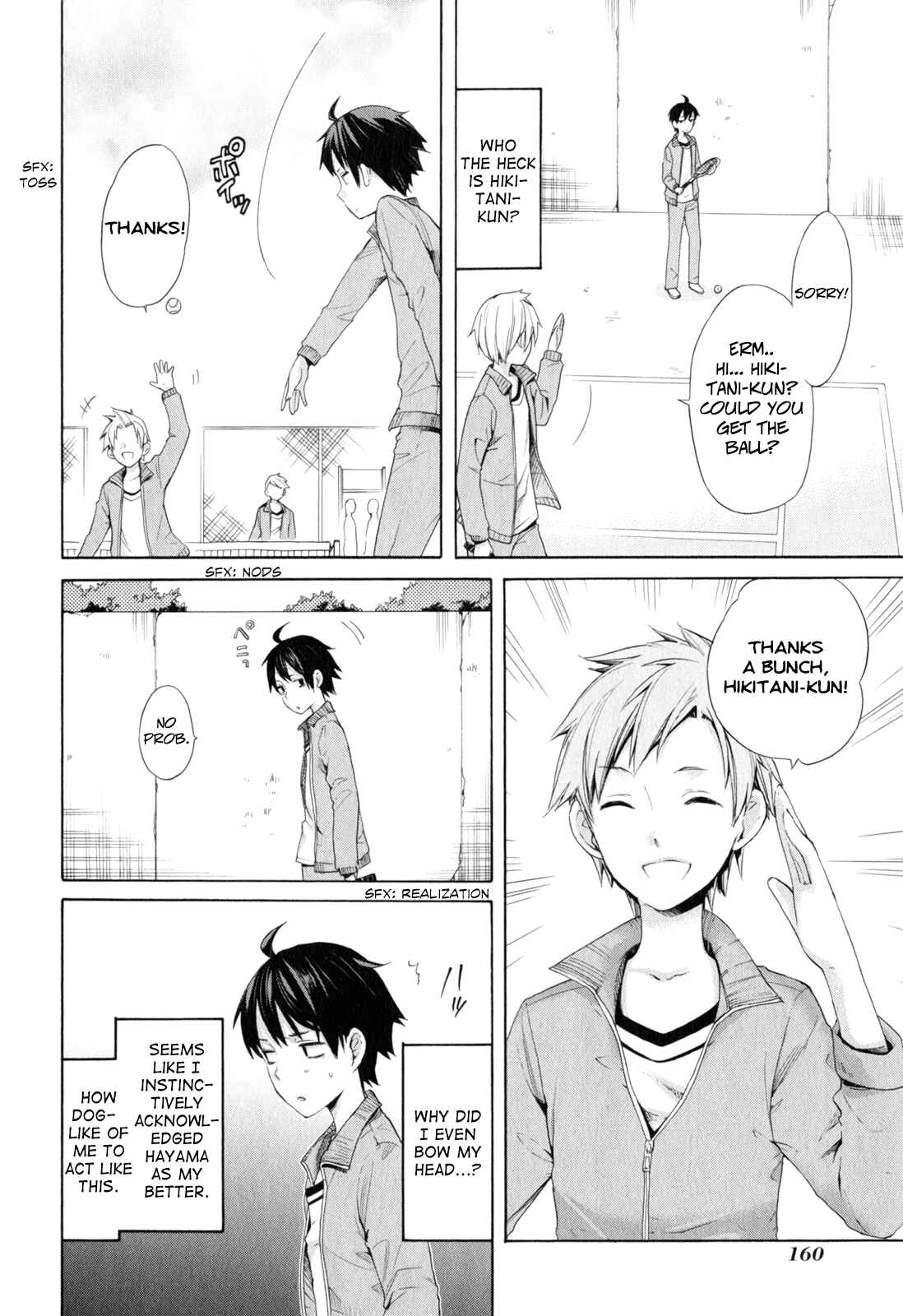 Yahari Ore no Seishun Love Come wa Machigatteiru.: Monologue Chapter 5 page 5