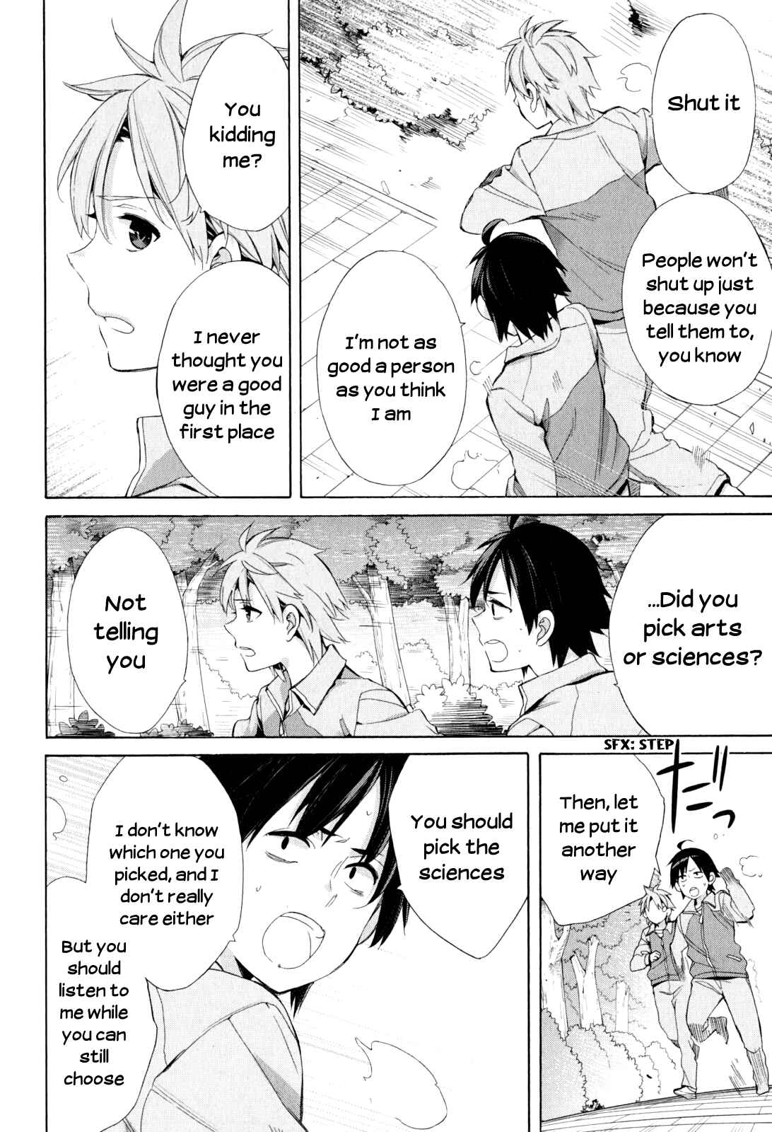 Yahari Ore no Seishun Love Come wa Machigatteiru.: Monologue Chapter 50 page 16