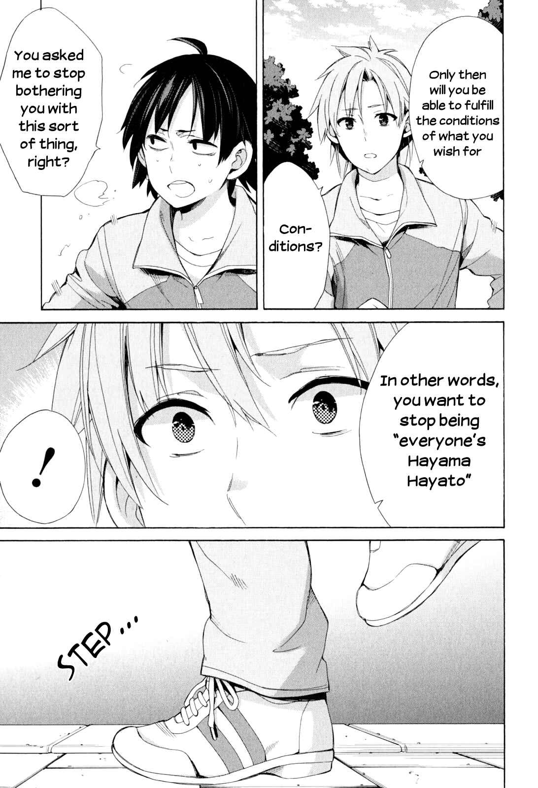 Yahari Ore no Seishun Love Come wa Machigatteiru.: Monologue Chapter 50 page 17
