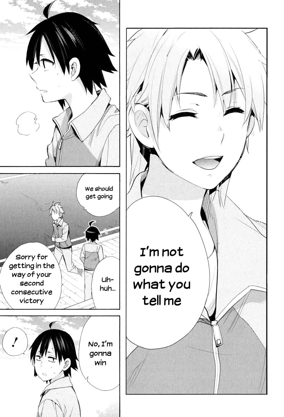Yahari Ore no Seishun Love Come wa Machigatteiru.: Monologue Chapter 50 page 21