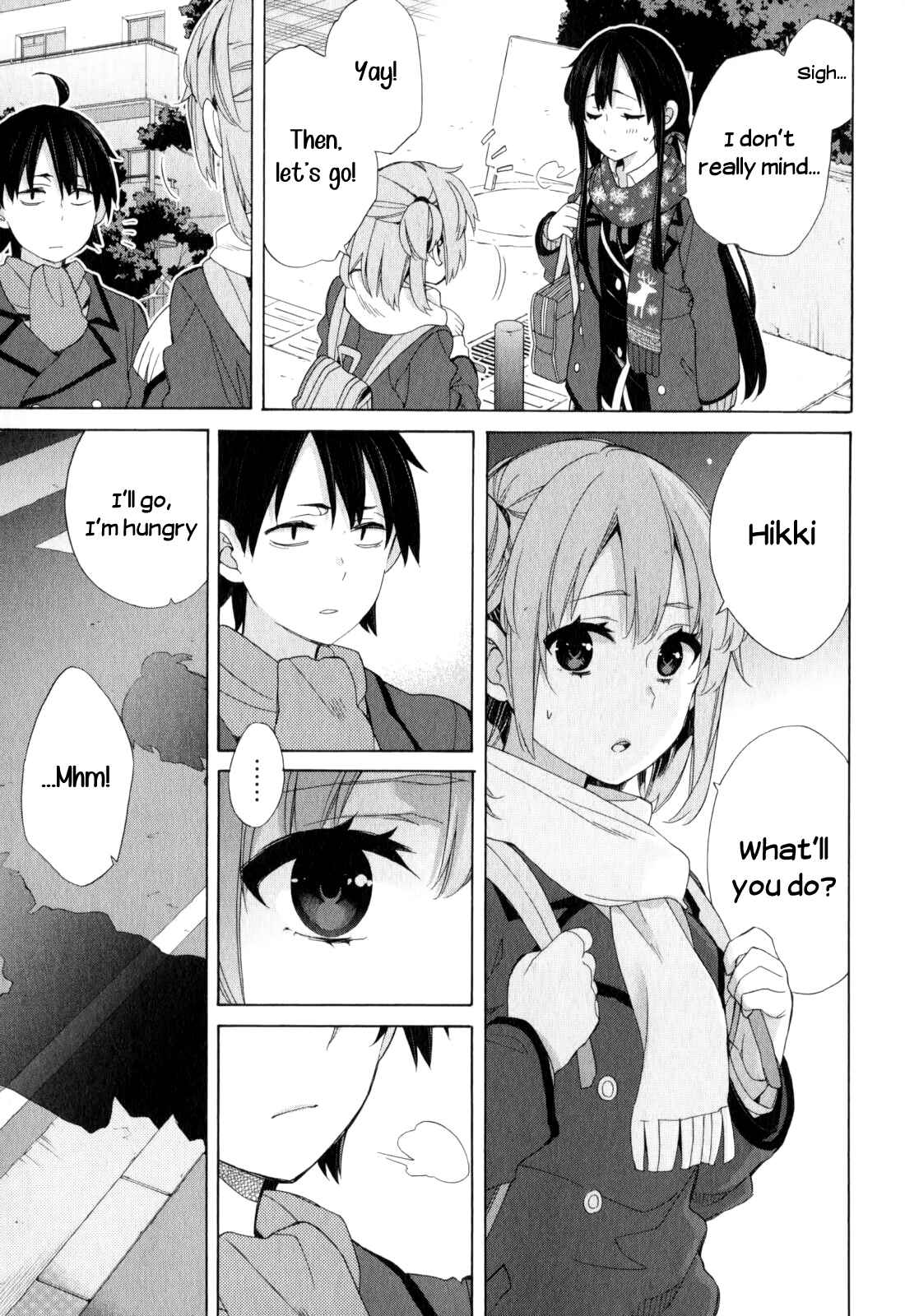 Yahari Ore no Seishun Love Come wa Machigatteiru.: Monologue Chapter 55 page 12