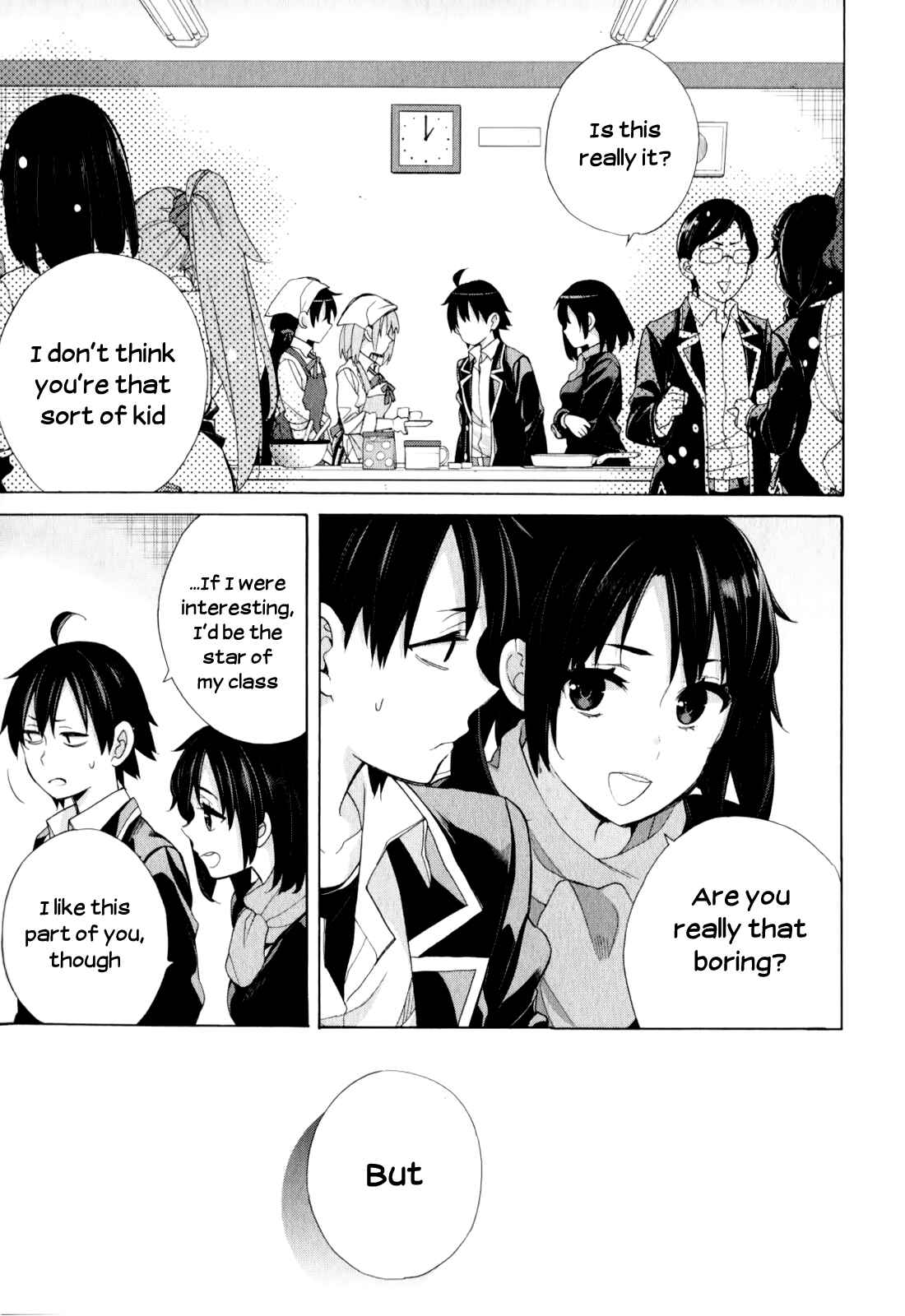 Yahari Ore no Seishun Love Come wa Machigatteiru.: Monologue Chapter 55 page 2