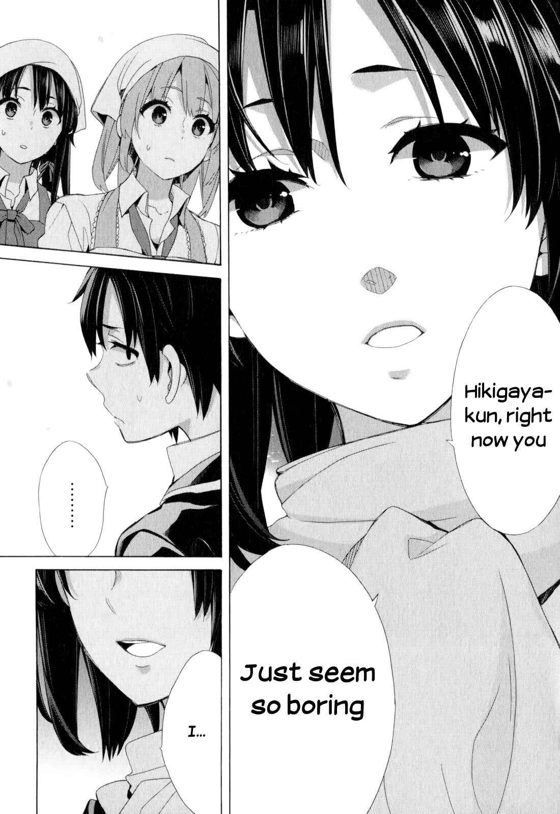 Yahari Ore no Seishun Love Come wa Machigatteiru.: Monologue Chapter 55 page 3