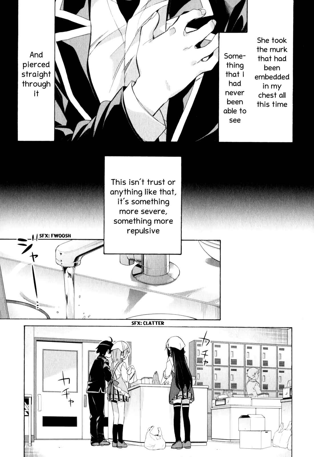 Yahari Ore no Seishun Love Come wa Machigatteiru.: Monologue Chapter 55 page 8