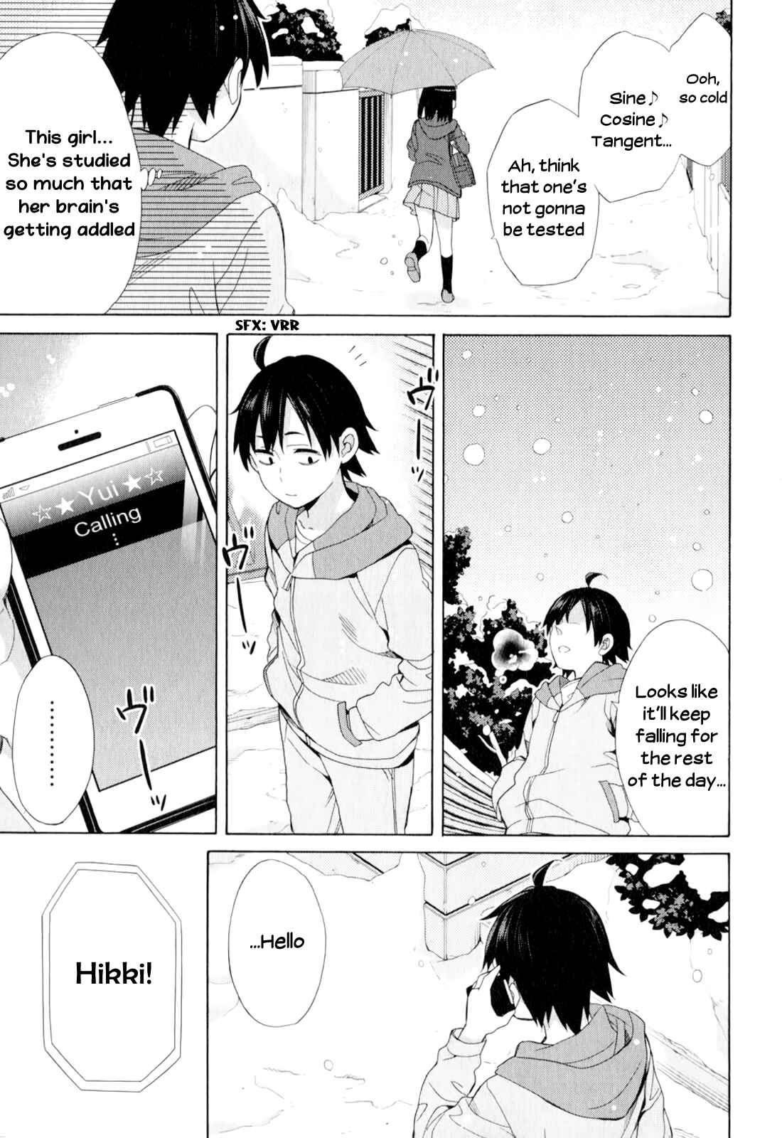 Yahari Ore no Seishun Love Come wa Machigatteiru.: Monologue Chapter 57 page 12