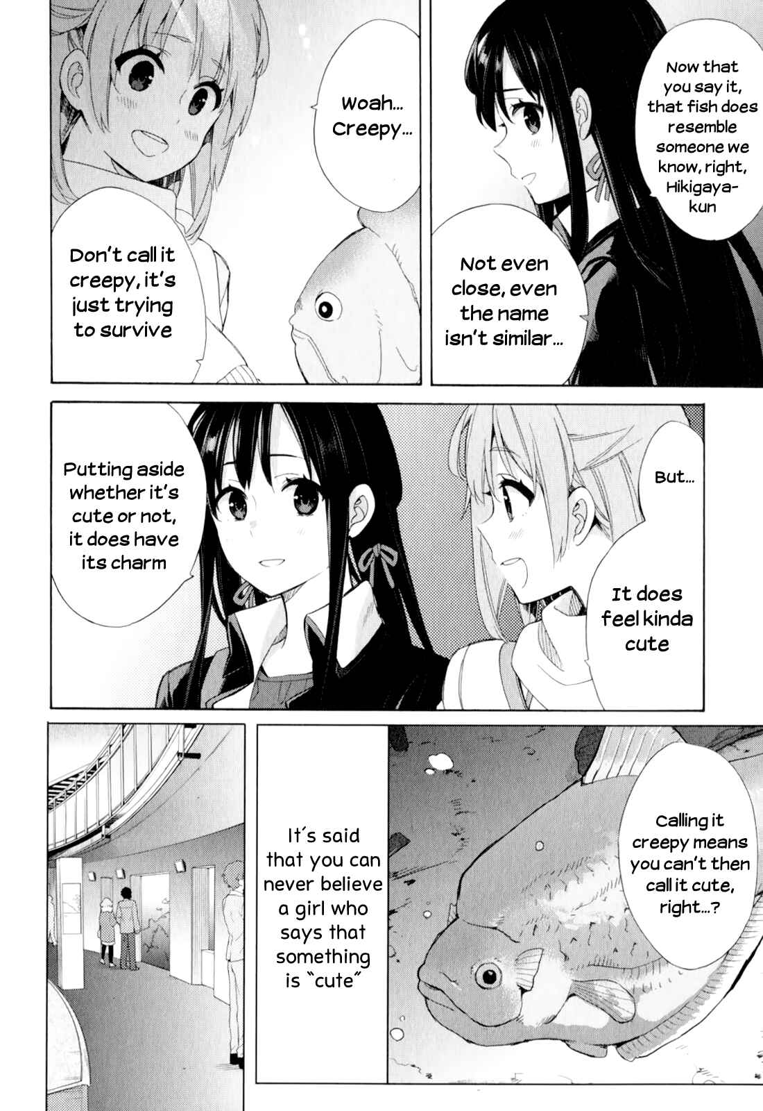 Yahari Ore no Seishun Love Come wa Machigatteiru.: Monologue Chapter 57 page 21