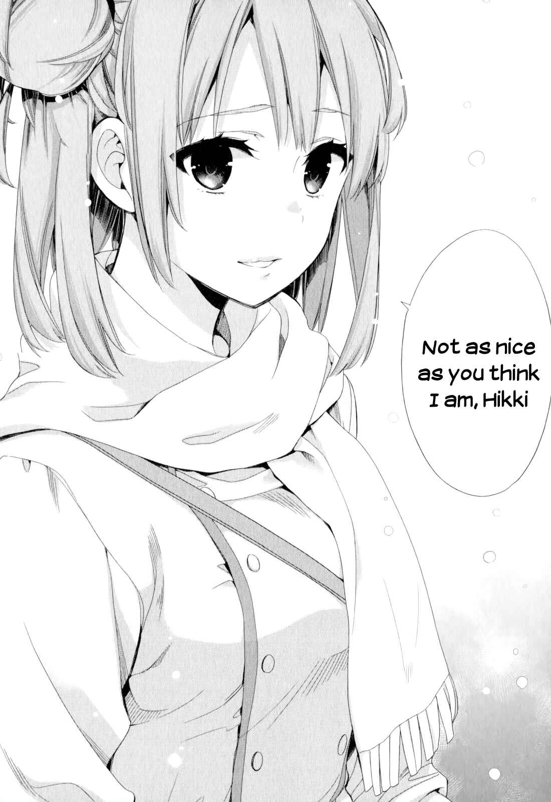 Yahari Ore no Seishun Love Come wa Machigatteiru.: Monologue Chapter 57 page 27