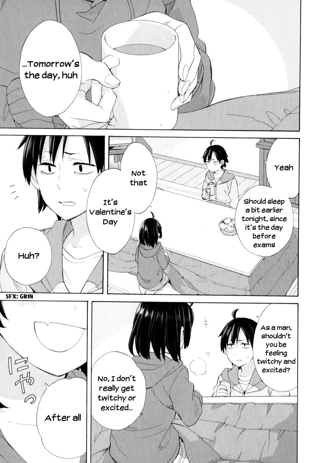 Yahari Ore no Seishun Love Come wa Machigatteiru.: Monologue Chapter 57 page 4