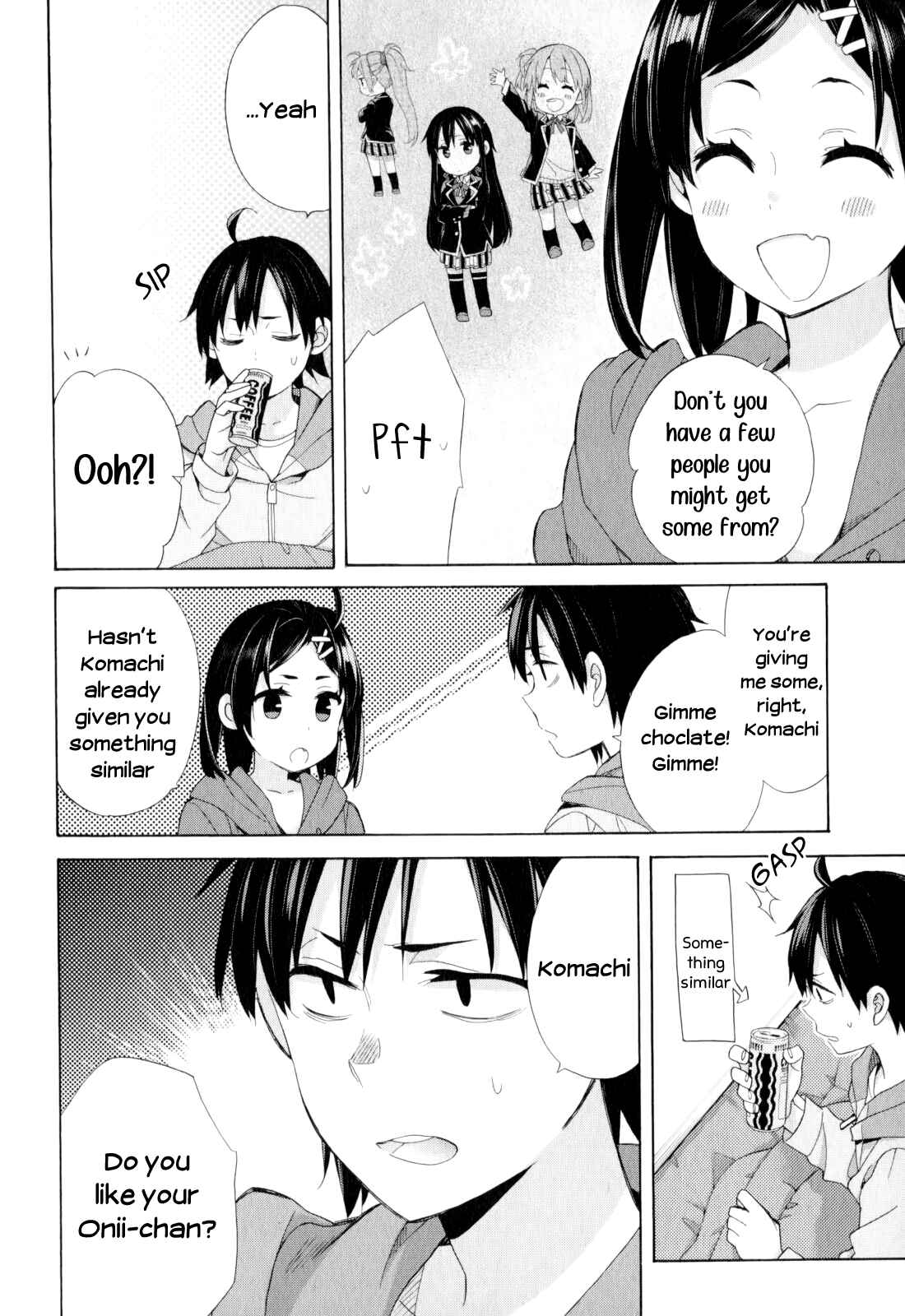 Yahari Ore no Seishun Love Come wa Machigatteiru.: Monologue Chapter 57 page 5