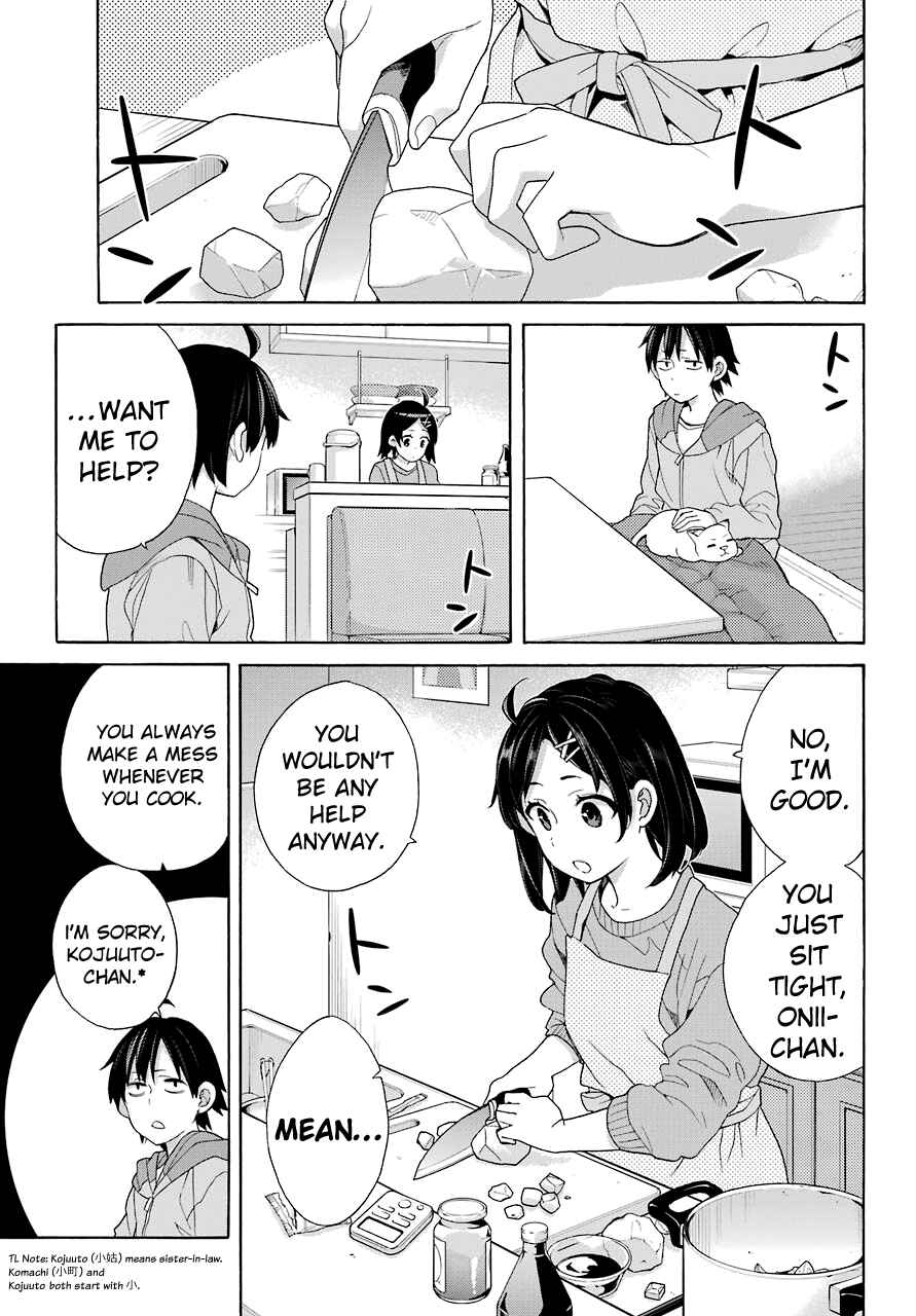 Yahari Ore no Seishun Love Come wa Machigatteiru.: Monologue Chapter 63 page 20