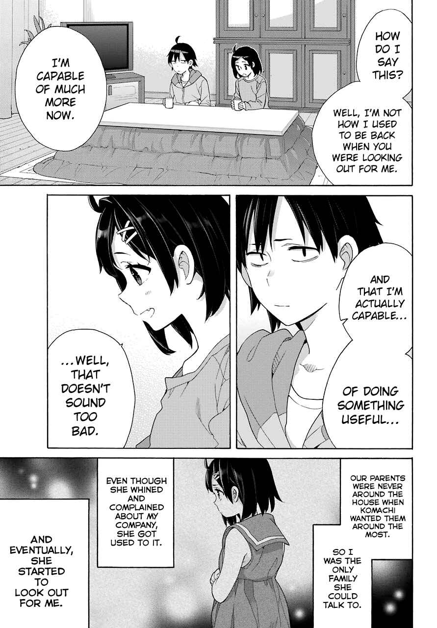 Yahari Ore no Seishun Love Come wa Machigatteiru.: Monologue Chapter 63 page 24