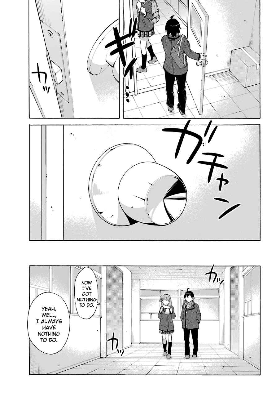 Yahari Ore no Seishun Love Come wa Machigatteiru.: Monologue Chapter 70 page 24