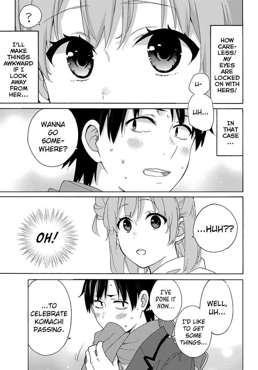 Yahari Ore no Seishun Love Come wa Machigatteiru.: Monologue Chapter 70 page 26