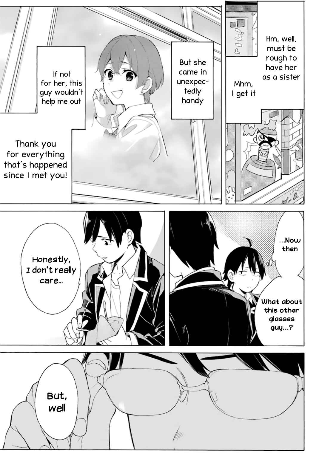Yahari Ore no Seishun Love Come wa Machigatteiru.: Monologue Chapter 84 page 13