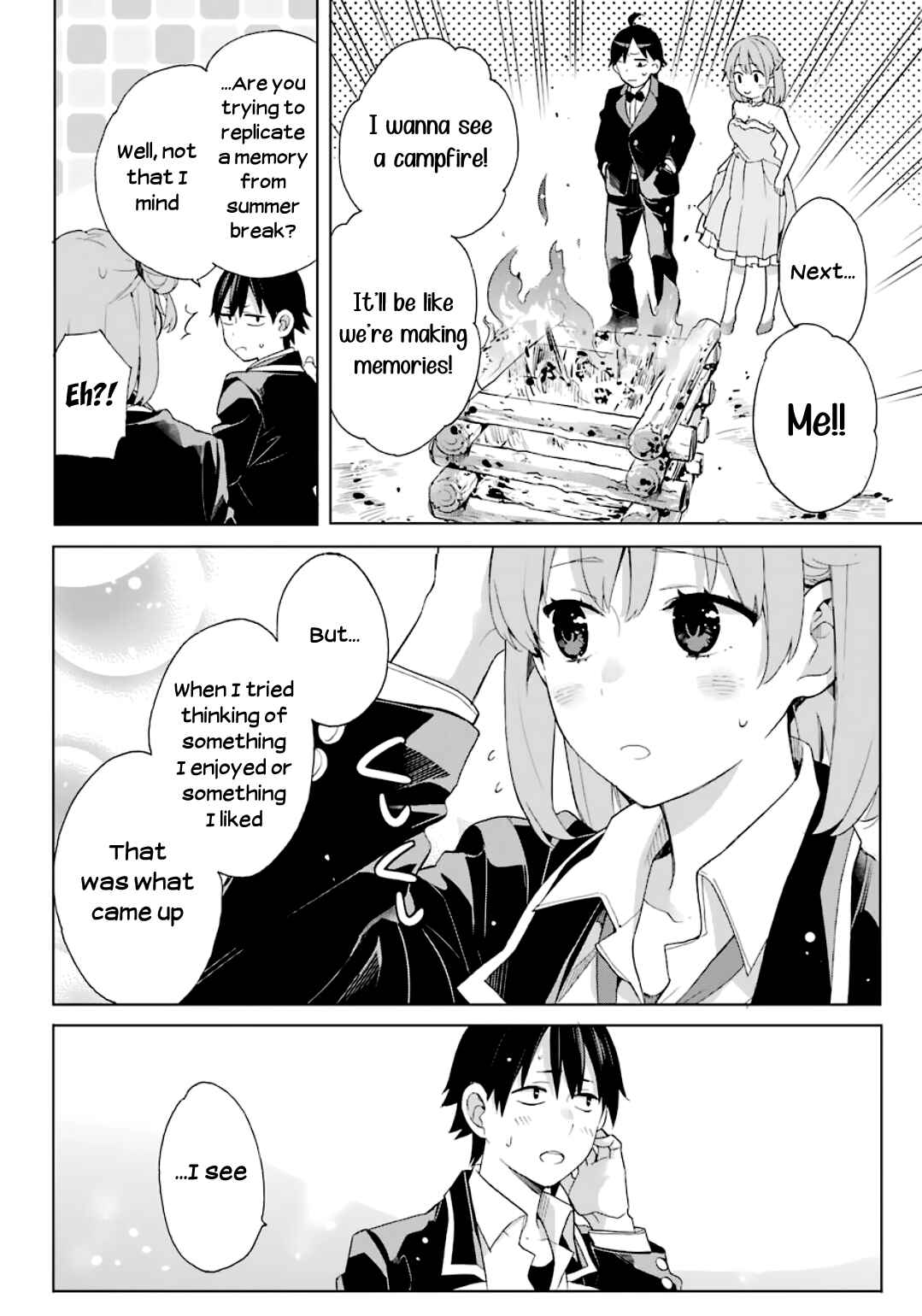 Yahari Ore no Seishun Love Come wa Machigatteiru.: Monologue Chapter 84 page 24