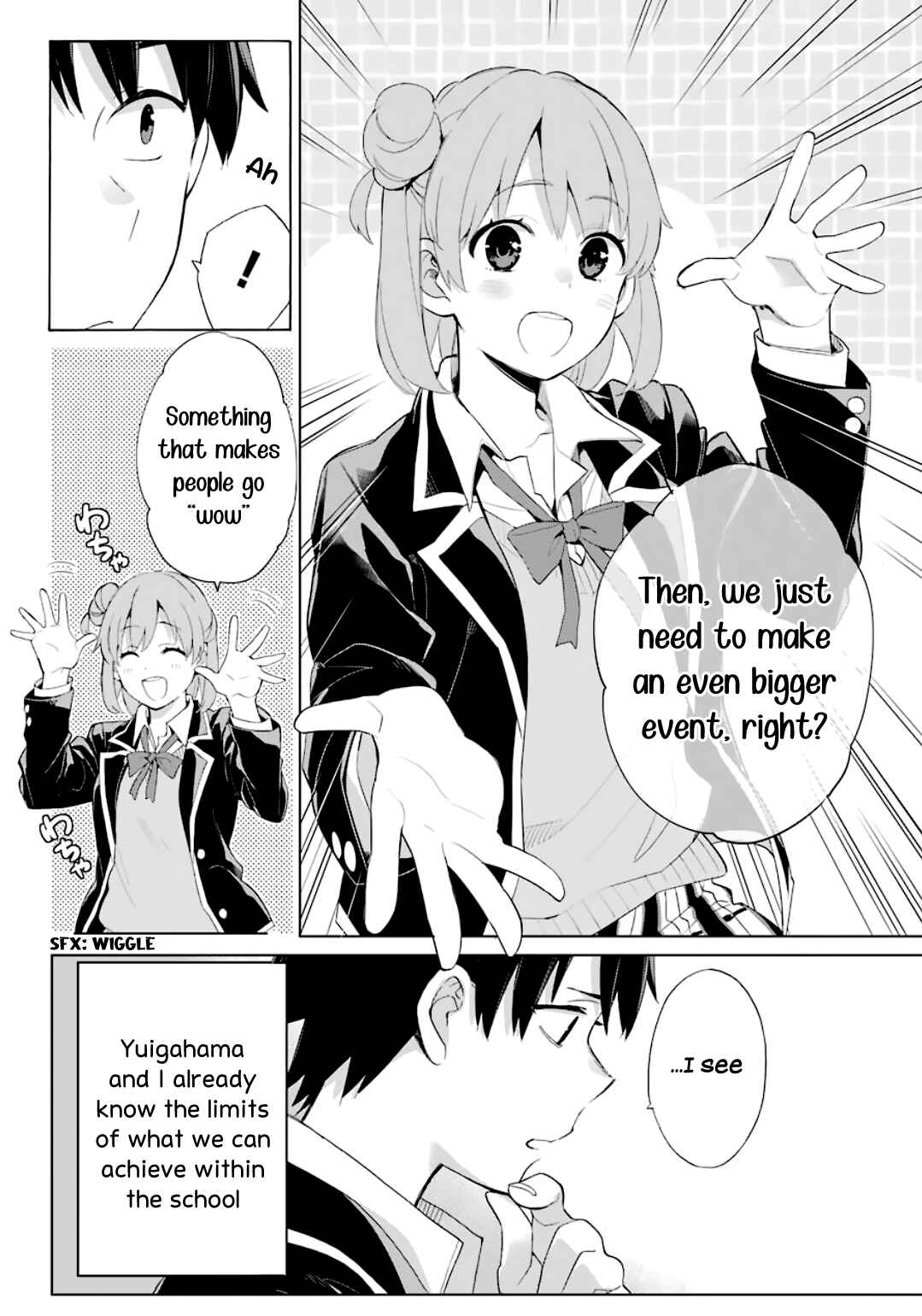 Yahari Ore no Seishun Love Come wa Machigatteiru.: Monologue Chapter 84 page 28
