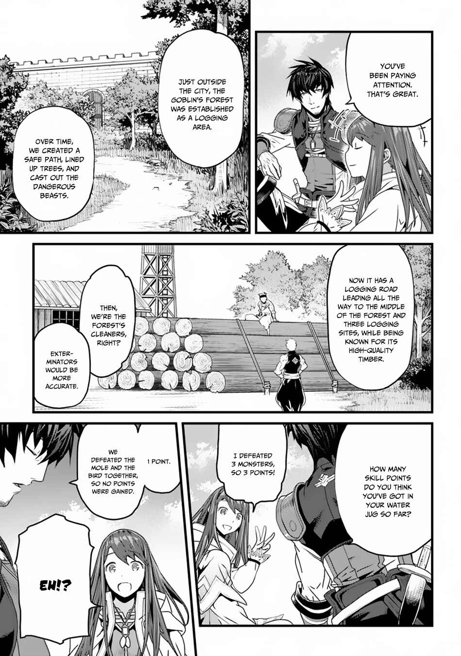Yakudatazu Skill ni Jinsei o Sosogikomi 25-nen, Imasara Saikyou no Boukentan Midori Kashi no Akira Chapter 3 page 13
