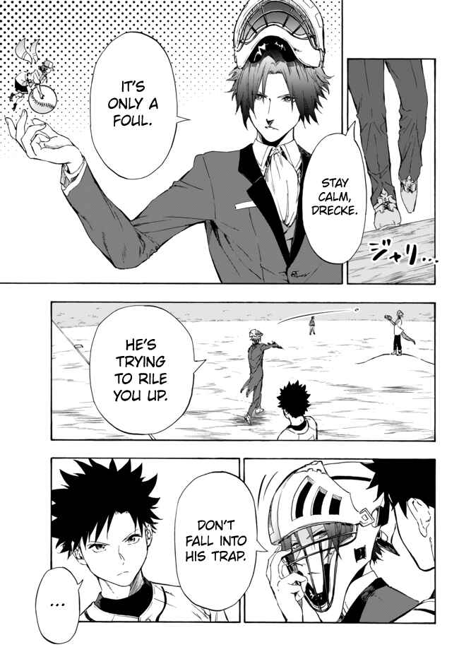 Yakyuu de Sensou suru Isekai de Choukoukoukyuu Ace ga Jakushou Kokka o Sukuu Youdesu Chapter 14.2 page 13