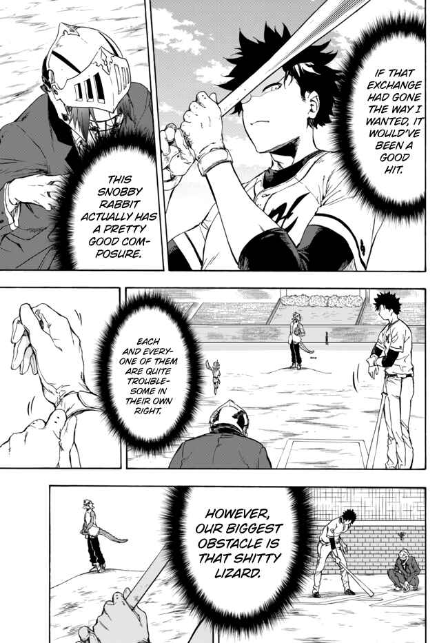 Yakyuu de Sensou suru Isekai de Choukoukoukyuu Ace ga Jakushou Kokka o Sukuu Youdesu Chapter 14.2 page 15