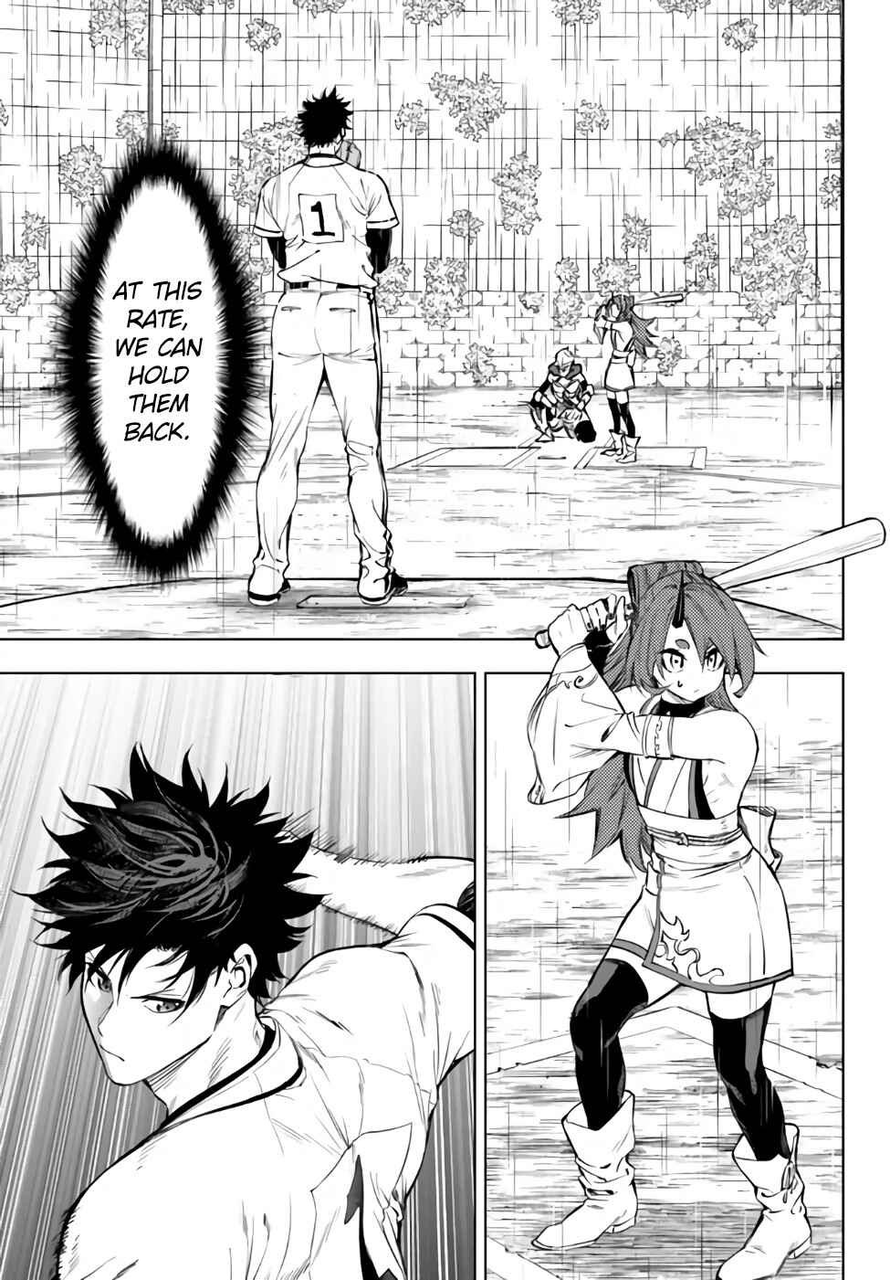 Yakyuu de Sensou suru Isekai de Choukoukoukyuu Ace ga Jakushou Kokka o Sukuu Youdesu Chapter 32.2 page 14