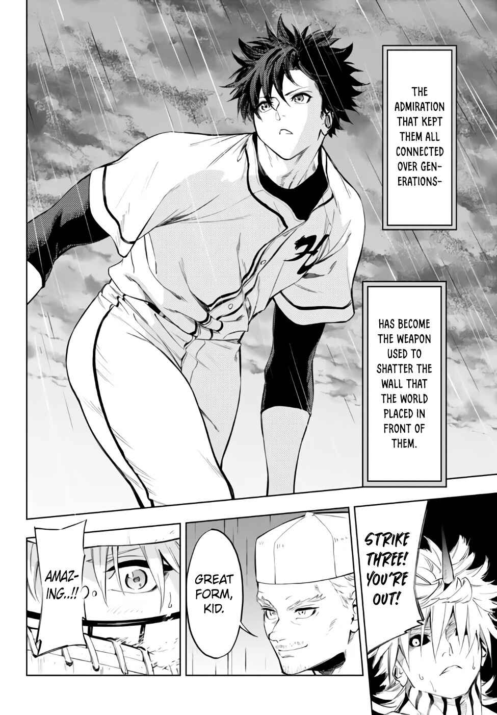 Yakyuu de Sensou suru Isekai de Choukoukoukyuu Ace ga Jakushou Kokka o Sukuu Youdesu Chapter 33.1 page 22
