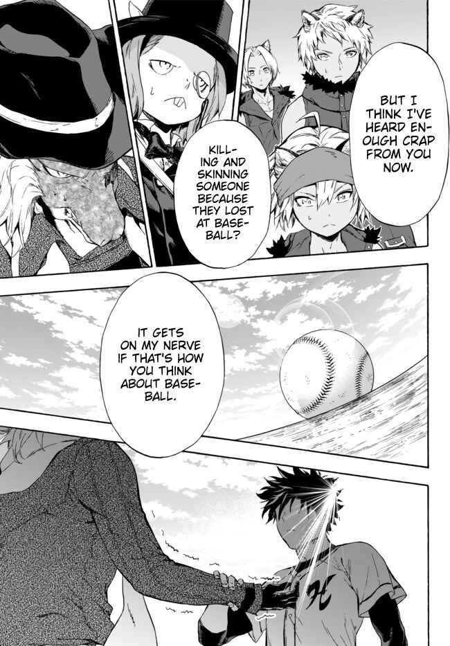 Yakyuu de Sensou suru Isekai de Choukoukoukyuu Ace ga Jakushou Kokka o Sukuu Youdesu Chapter 9 page 36
