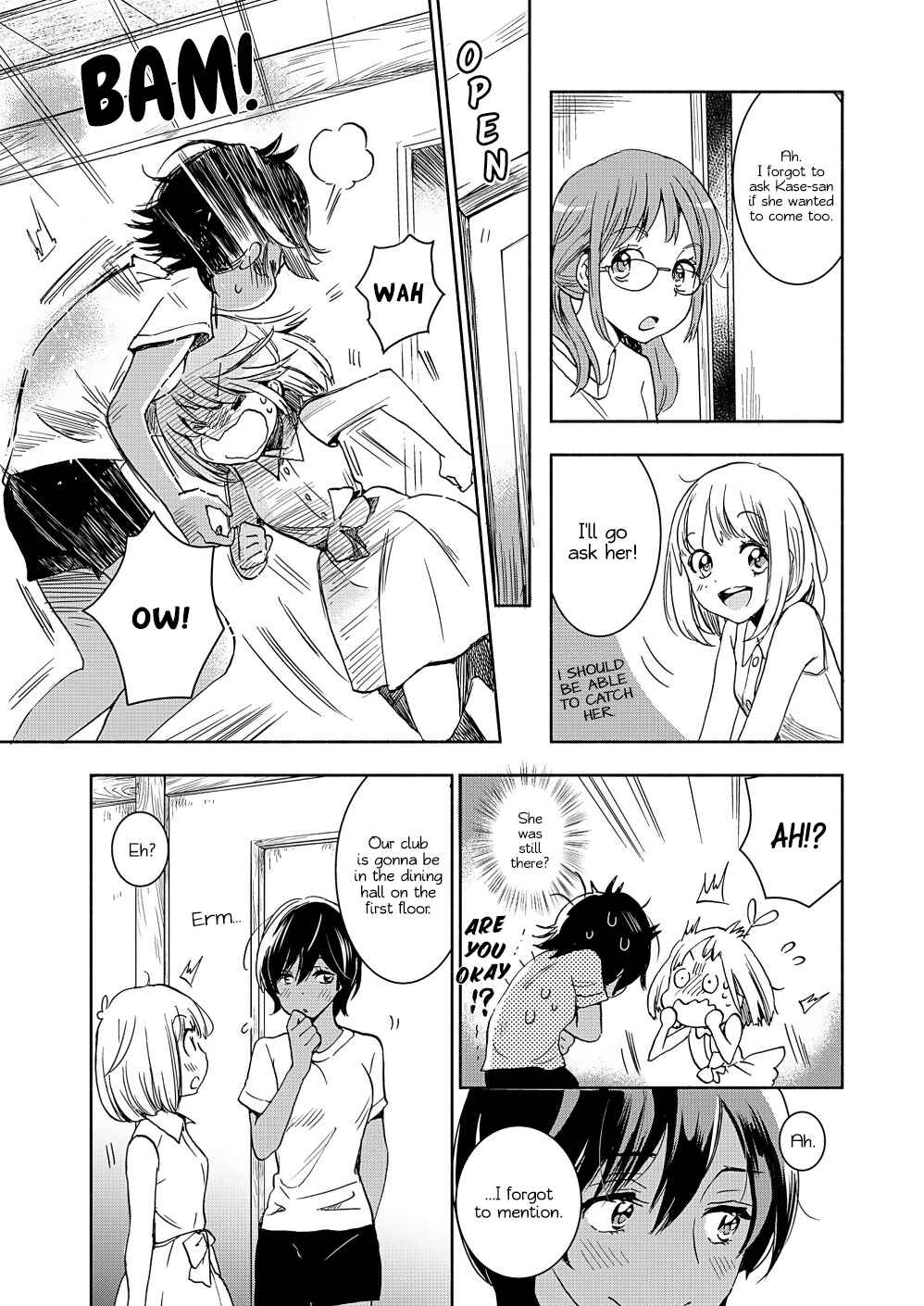 Yamada and Kase-san. Chapter 14 page 9