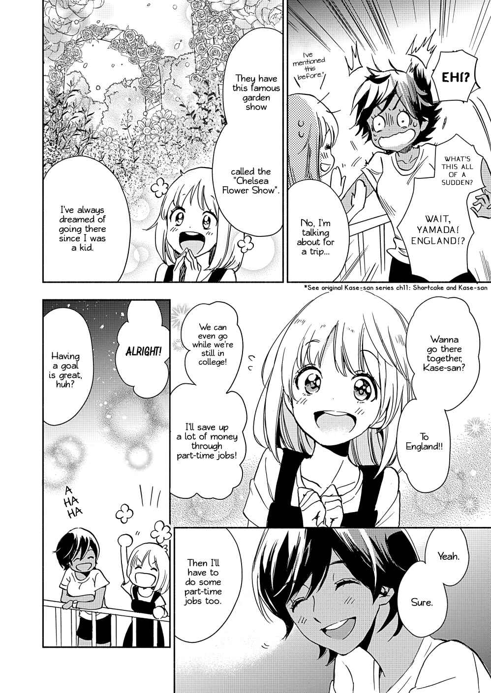 Yamada and Kase-san. Chapter 14 page 26
