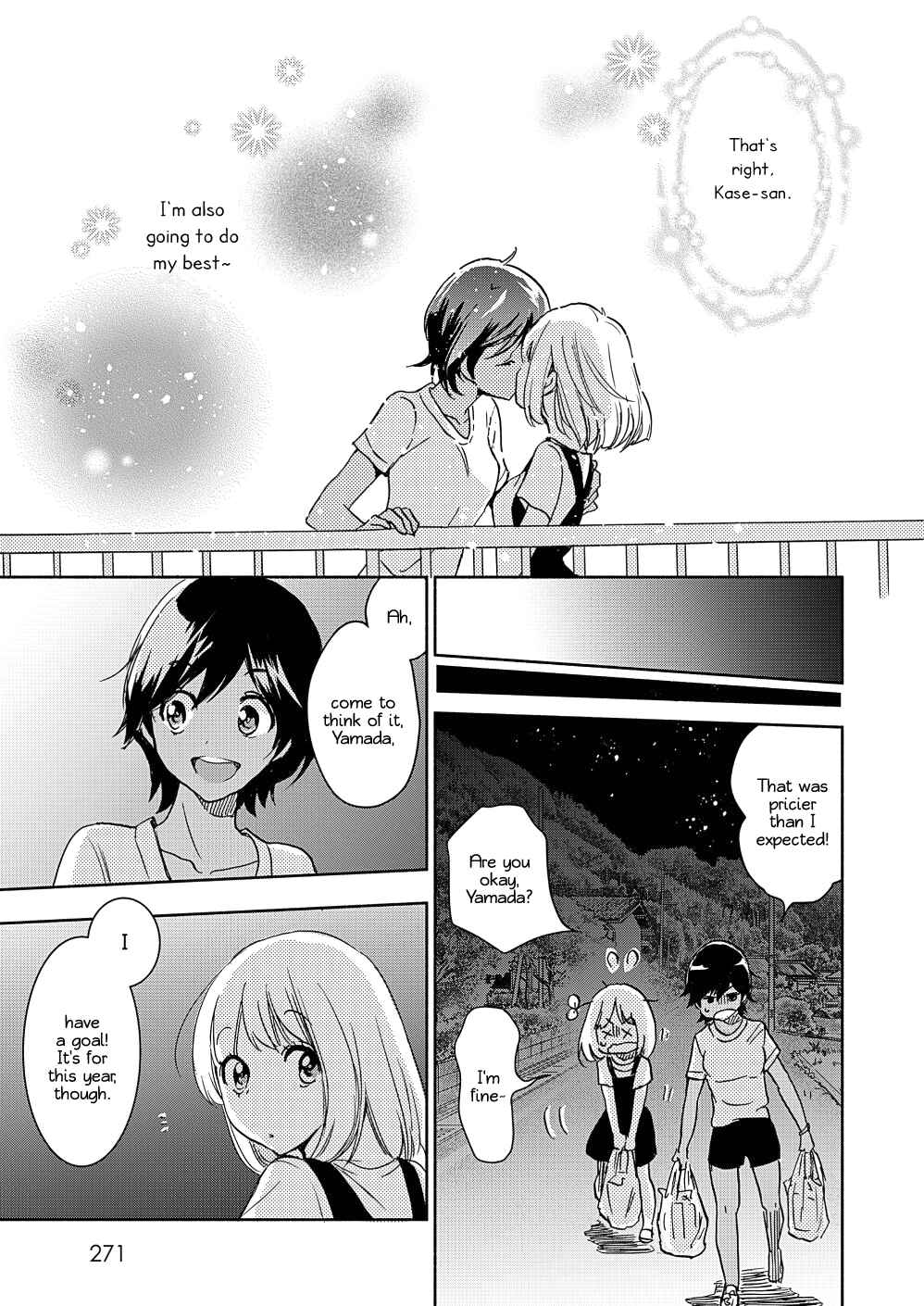 Yamada and Kase-san. Chapter 14 page 29