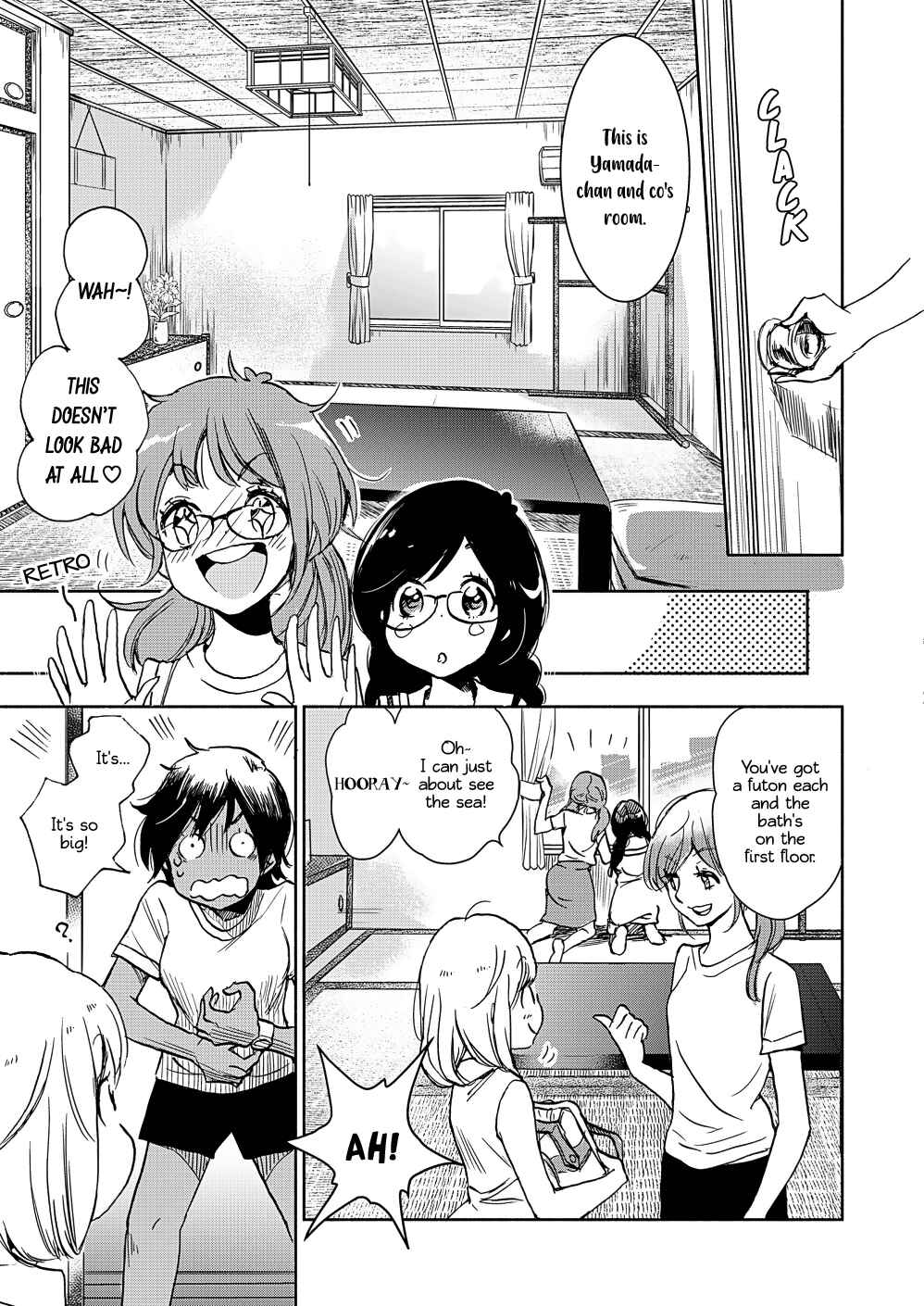 Yamada and Kase-san. Chapter 14 page 5