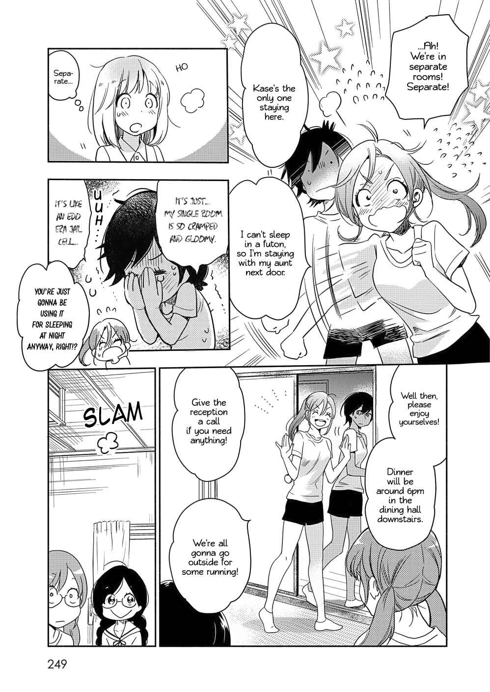 Yamada and Kase-san. Chapter 14 page 7