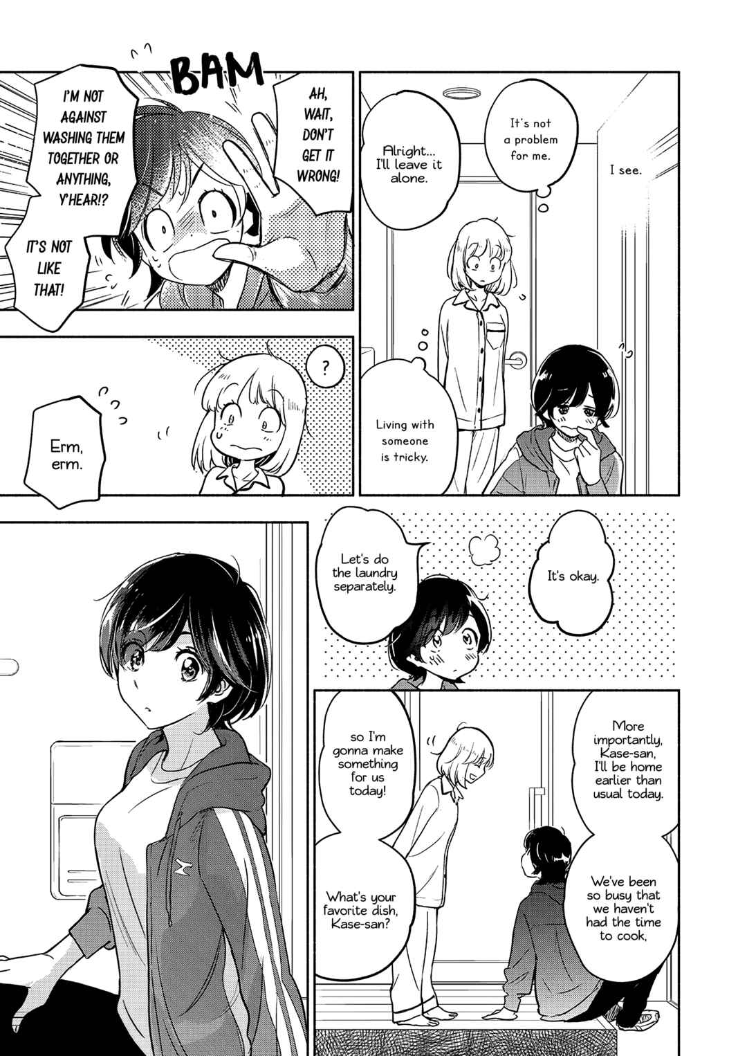 Yamada and Kase-san. Chapter 38 page 5