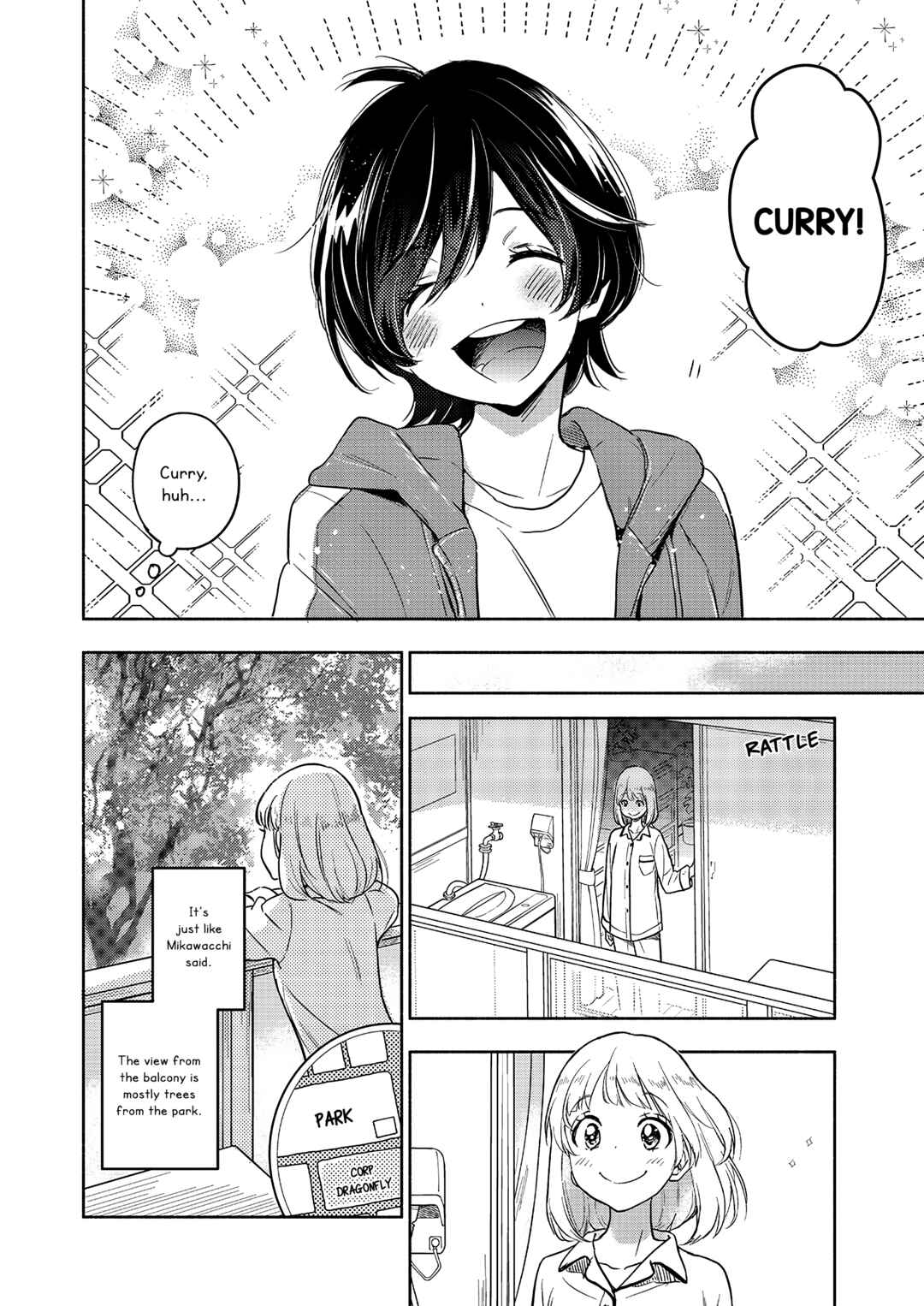 Yamada and Kase-san. Chapter 38 page 6