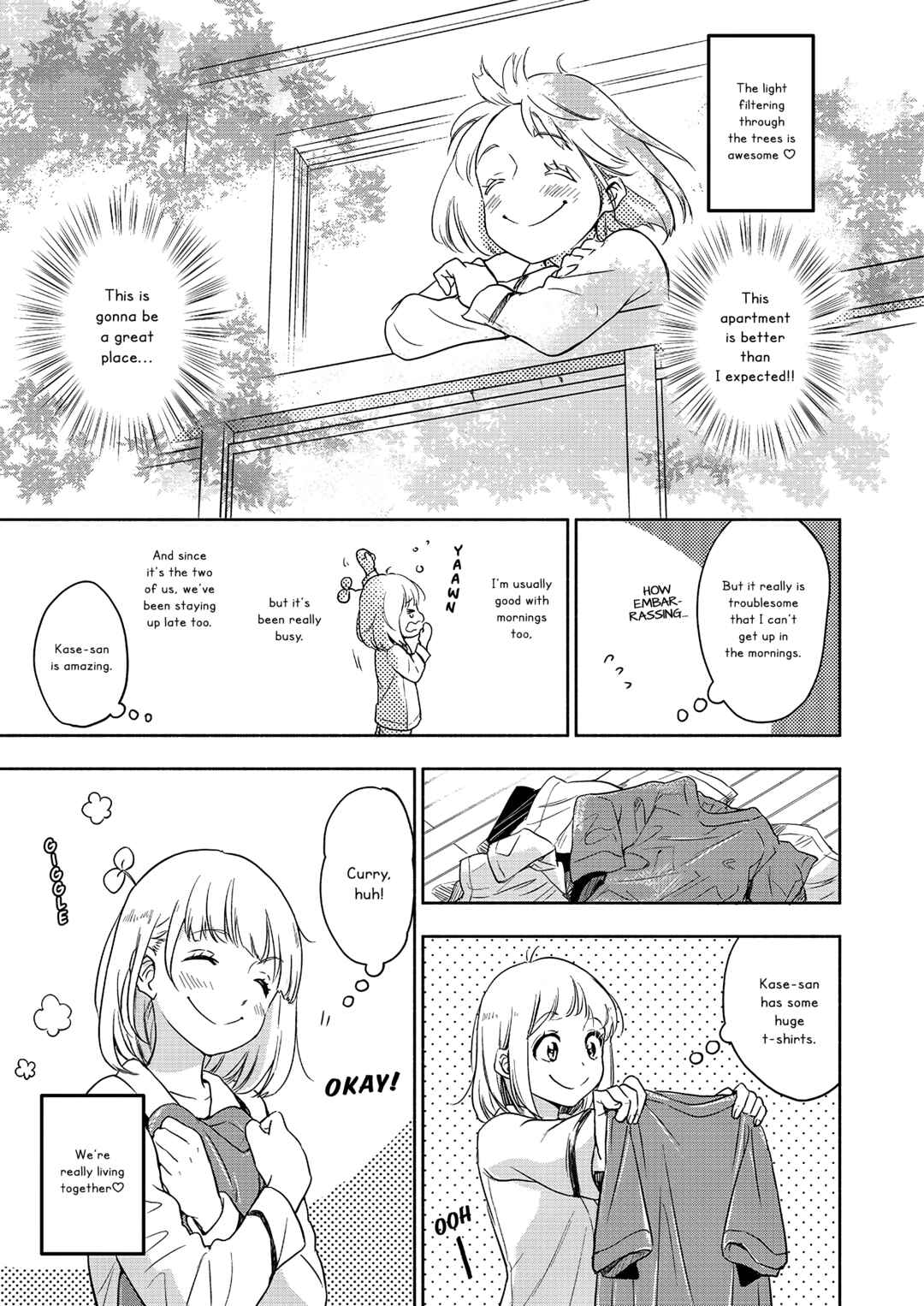 Yamada and Kase-san. Chapter 38 page 7