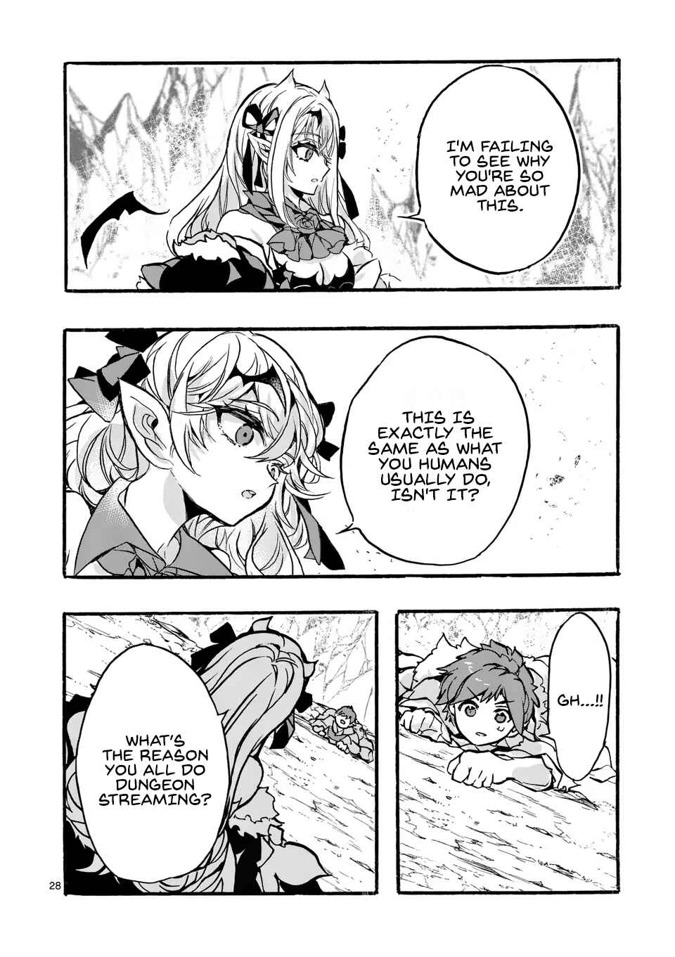 Yamiochi Yuusha no Haishin Haishin ~Tsuihousare, Kakushi Boss Beya ni Hourikomareta Kekka, Boss to Tansakushagari Haishin wo Hajimeru~ Chapter 2.2 page 9