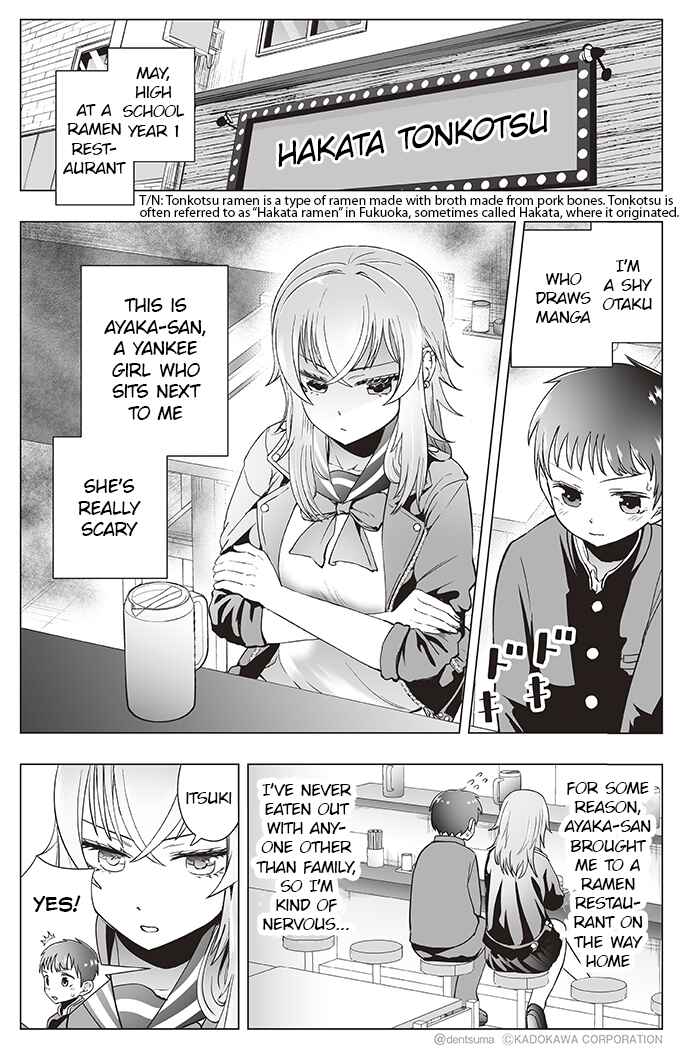 Yankee JK Ayaka-san no Jakuten Chapter 14 page 0